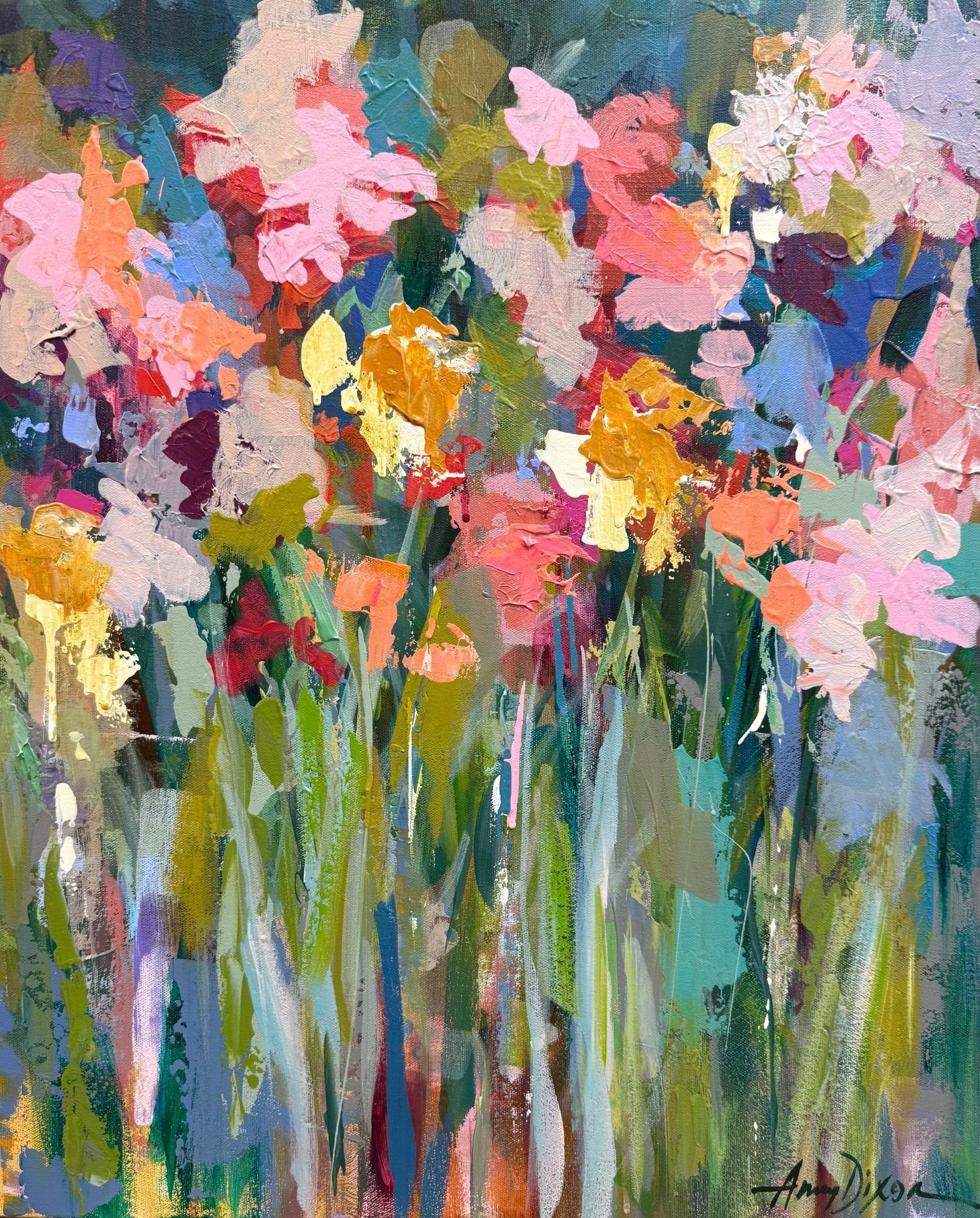Studio Garden by Amy Dixon at LePrince Galleries