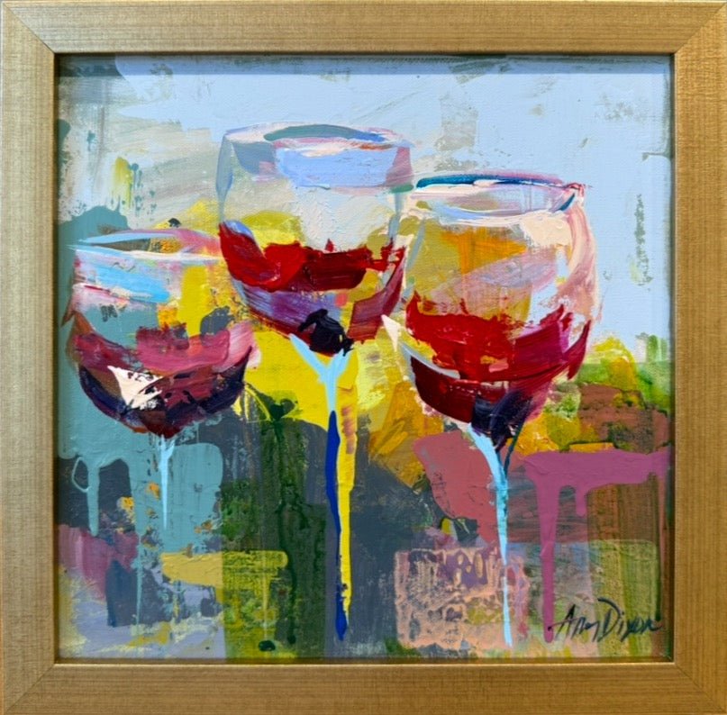 Suggestion of Red by Amy Dixon at LePrince Galleries