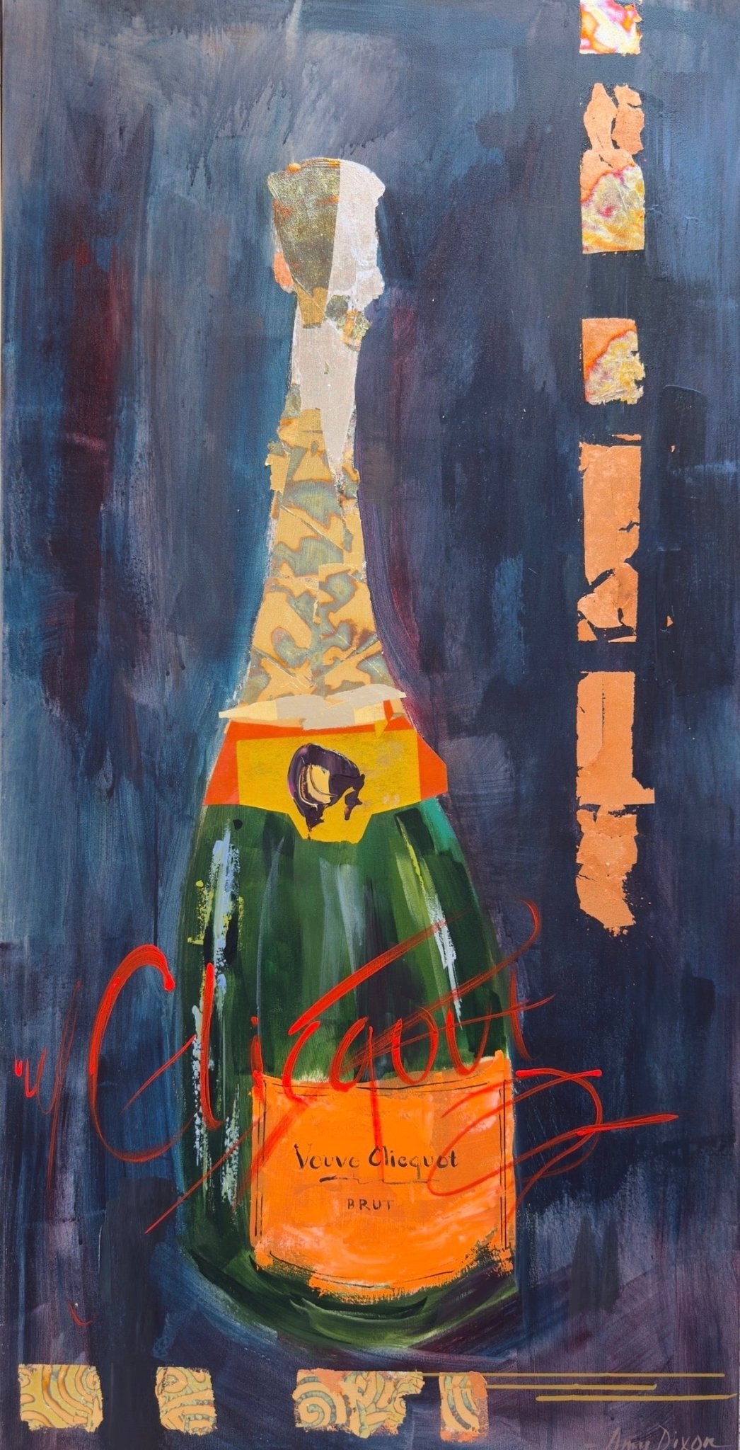 Veuve Leopard by Amy Dixon at LePrince Galleries