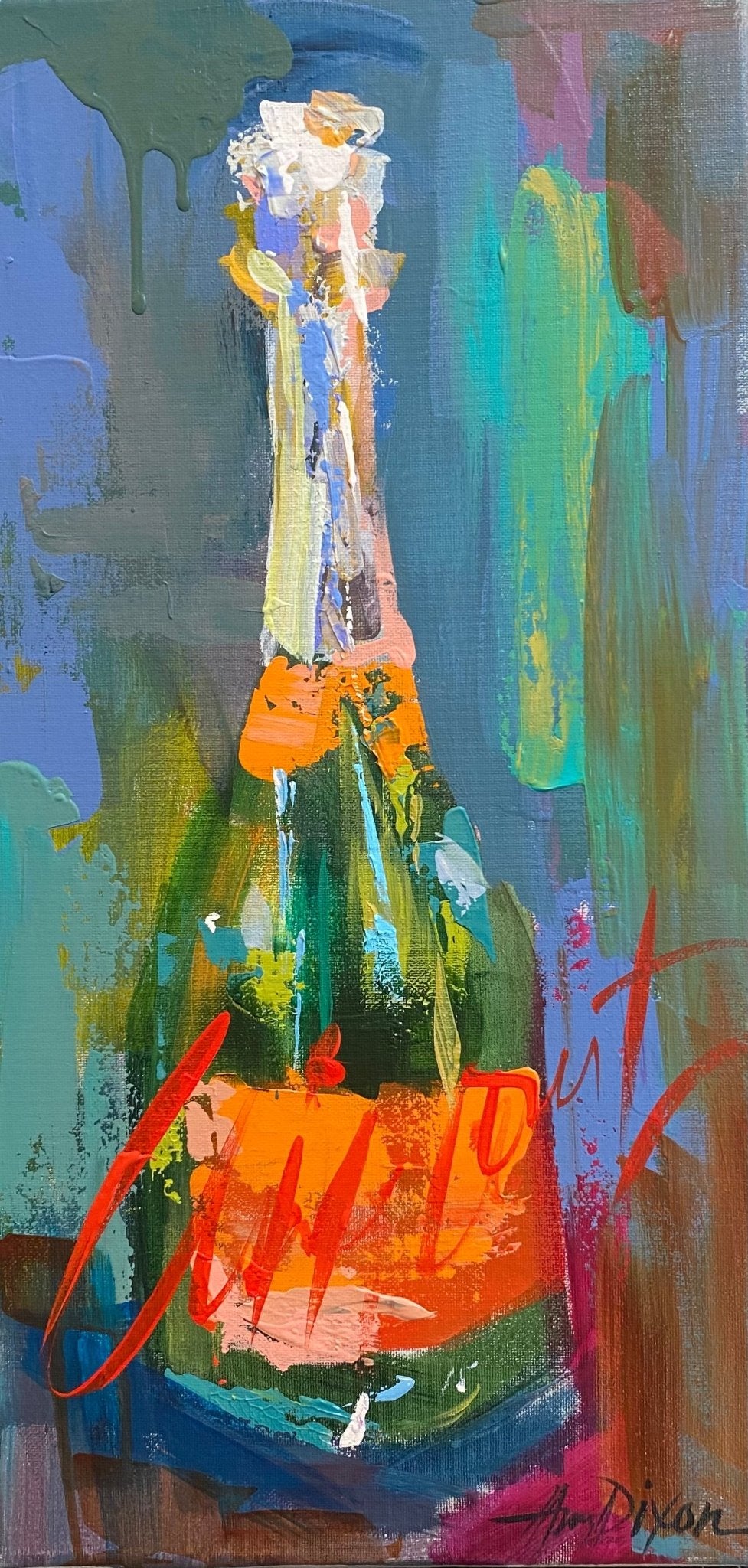 Veuve on Bleu by Amy Dixon at LePrince Galleries