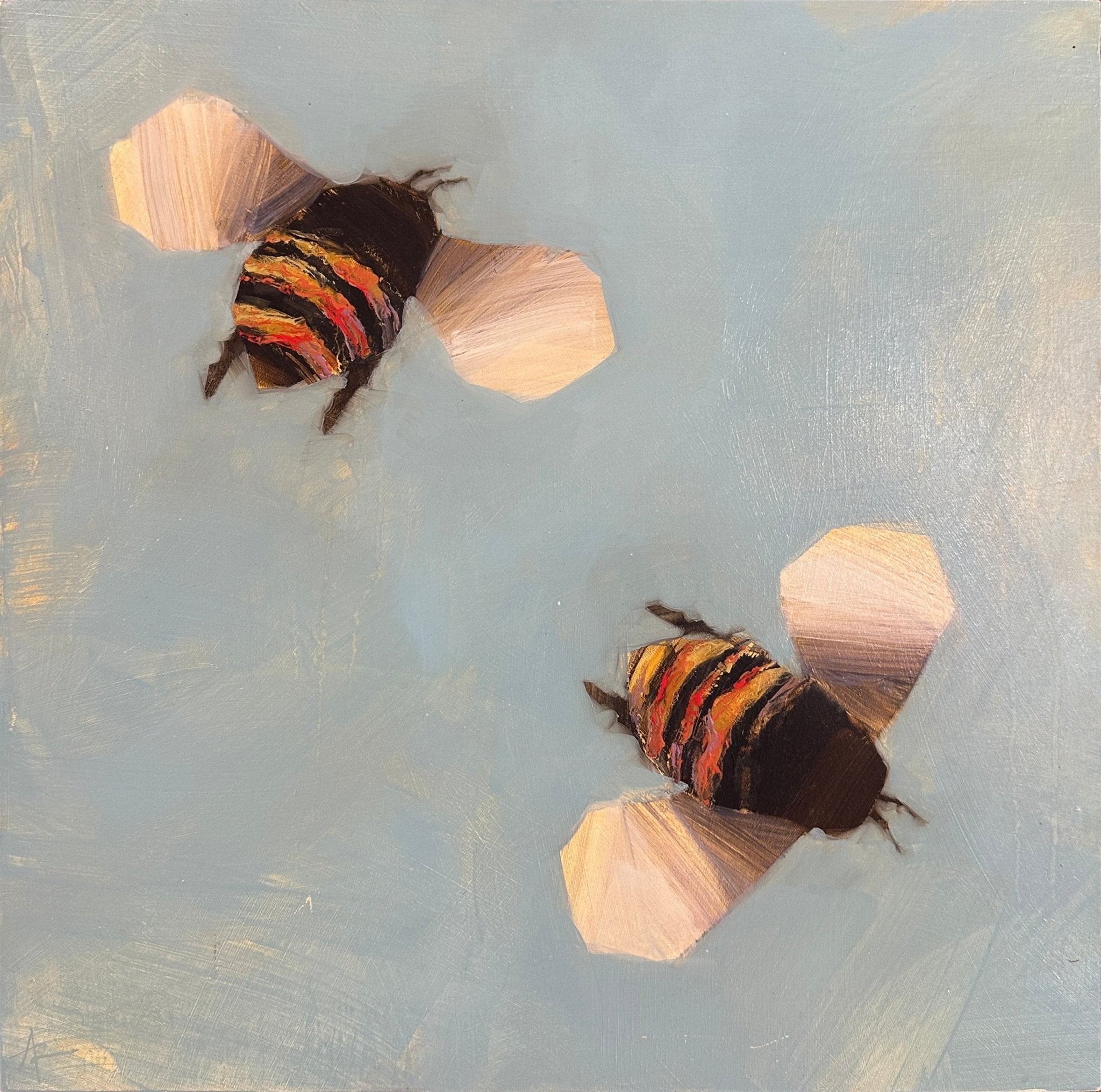 Bees 2 - 62 by Angie Renfro at LePrince Galleries