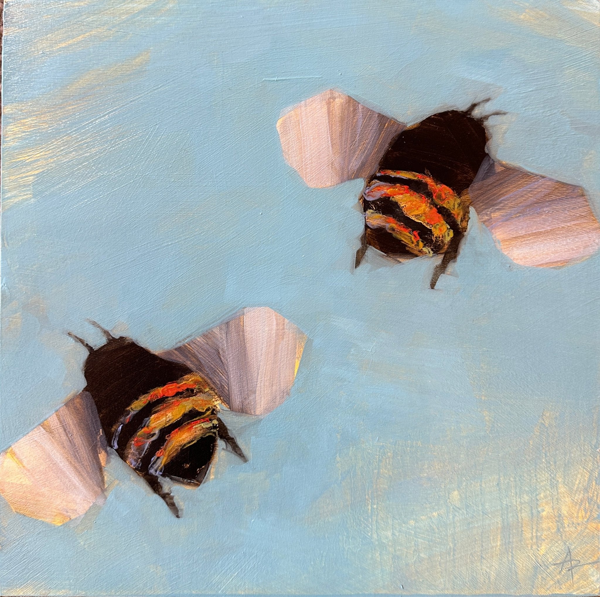 Bees 2 - 68 by Angie Renfro at LePrince Galleries
