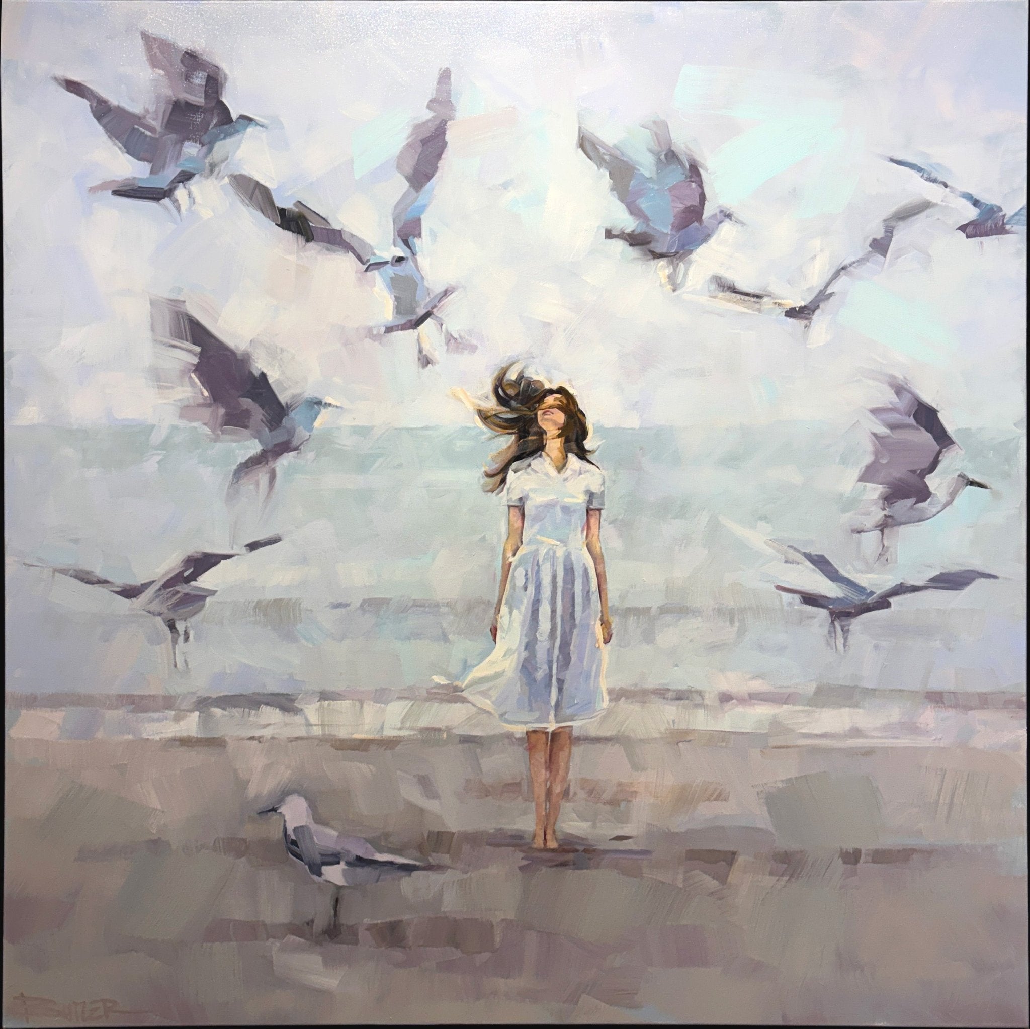 Between Wingbeats by Curt Butler at LePrince Galleries