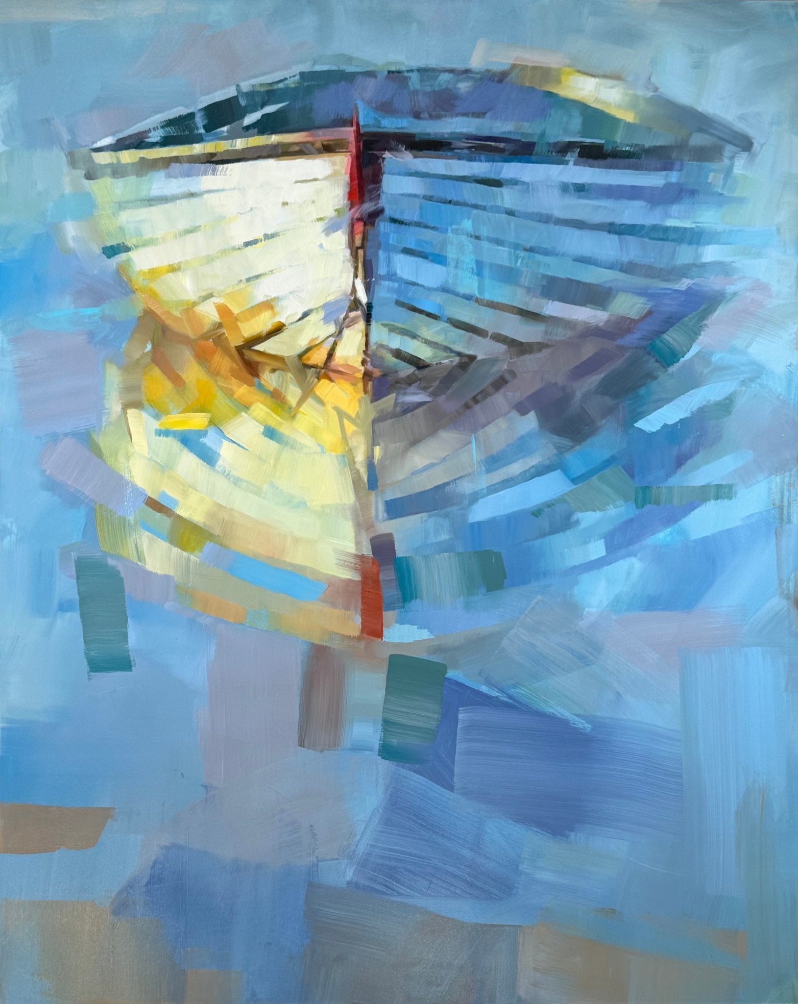 Blue Divide by Curt Butler at LePrince Galleries