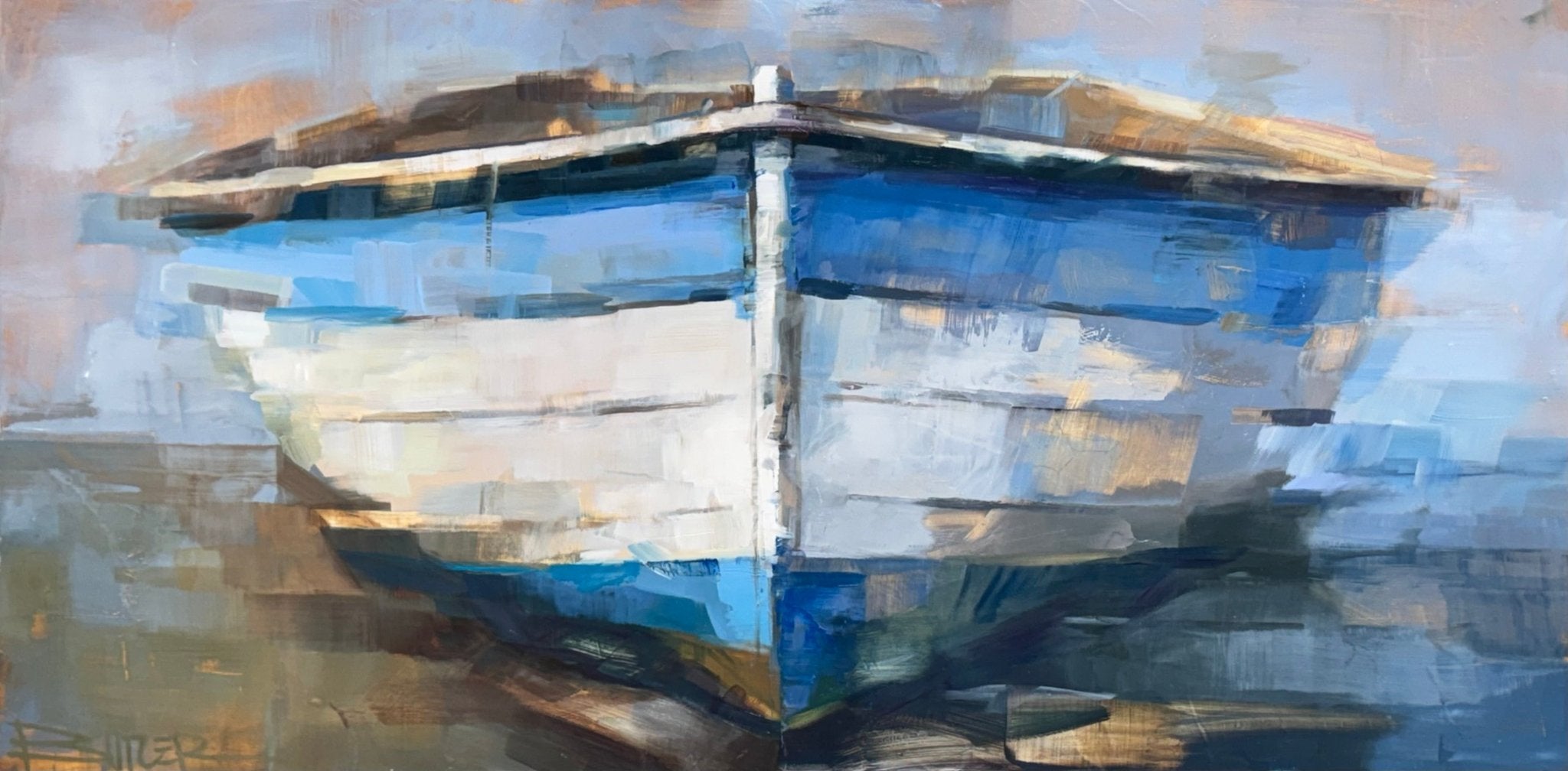 Blue Harbor by Curt Butler at LePrince Galleries