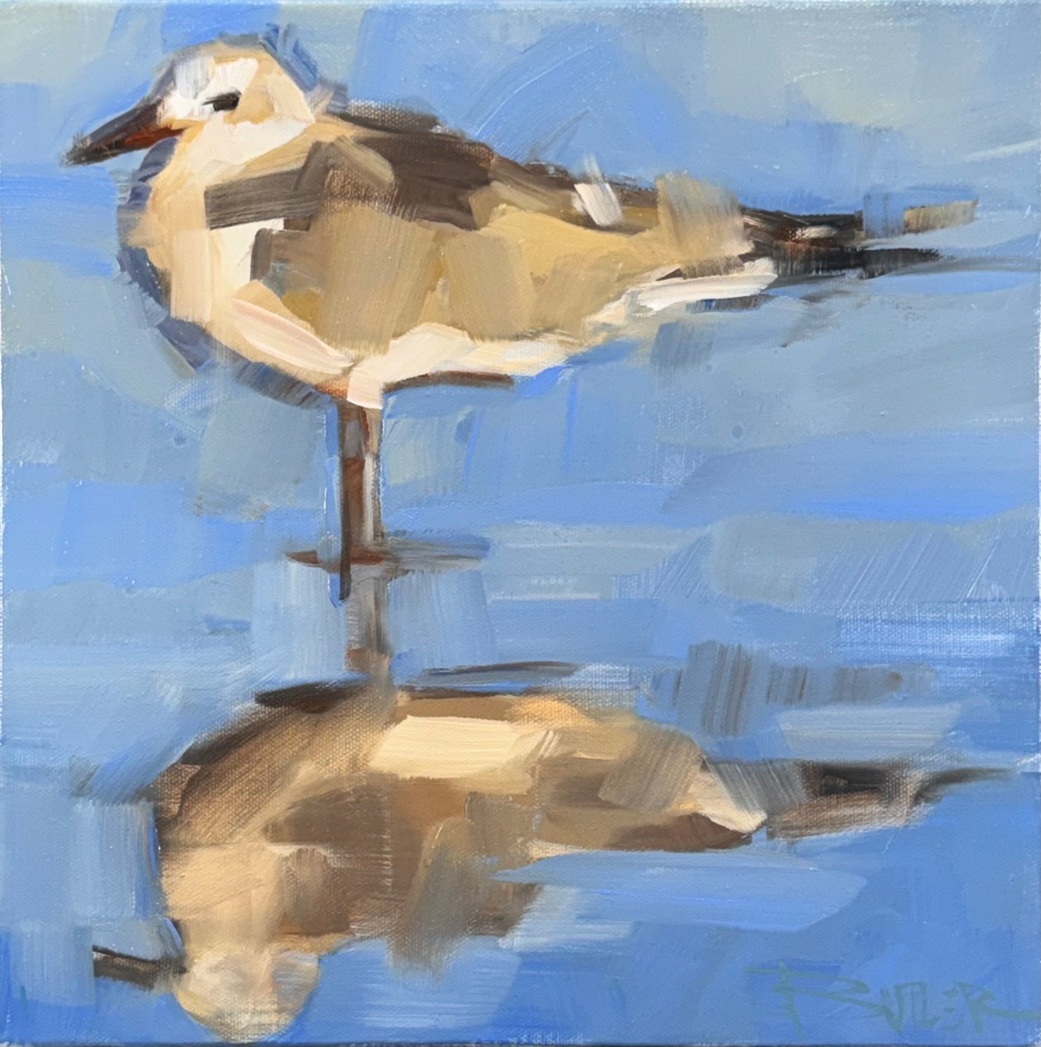 Blue Stillness by Curt Butler at LePrince Galleries