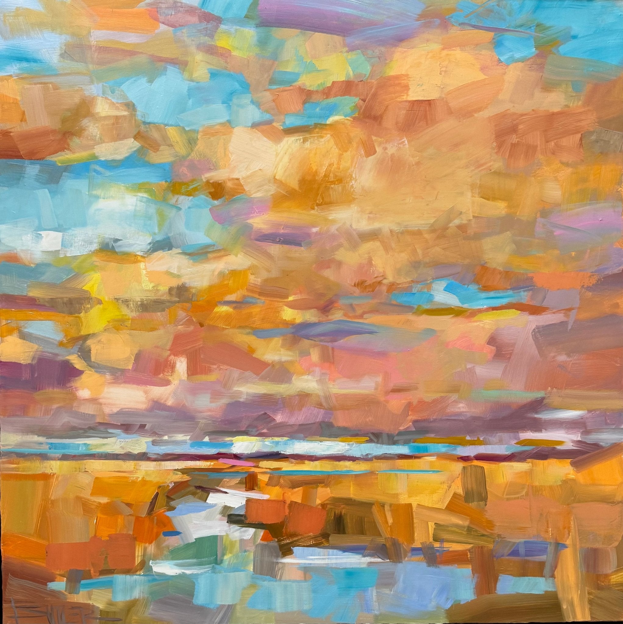 Golden Horizon by Curt Butler at LePrince Galleries