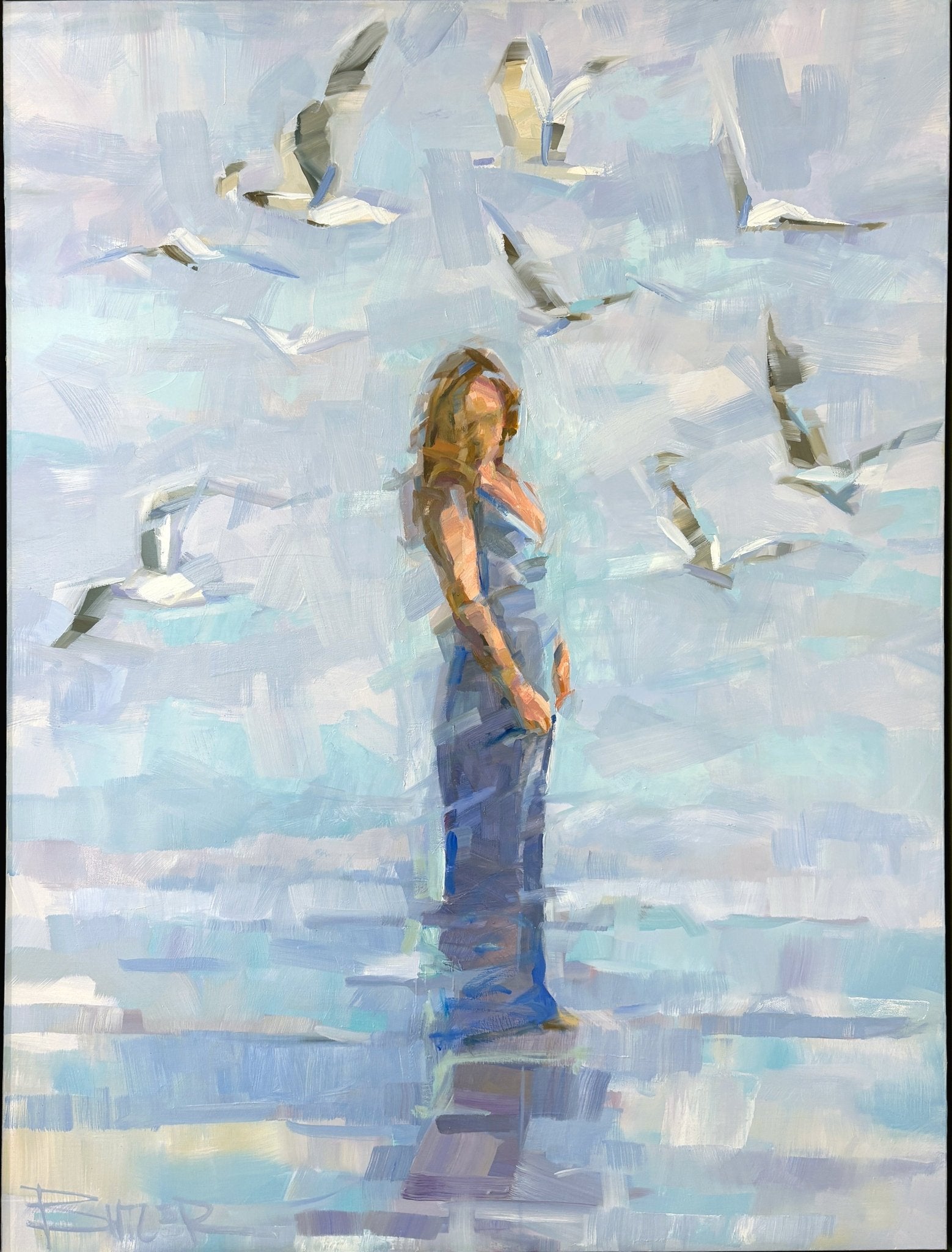 Lifted by the Tide by Curt Butler at LePrince Galleries