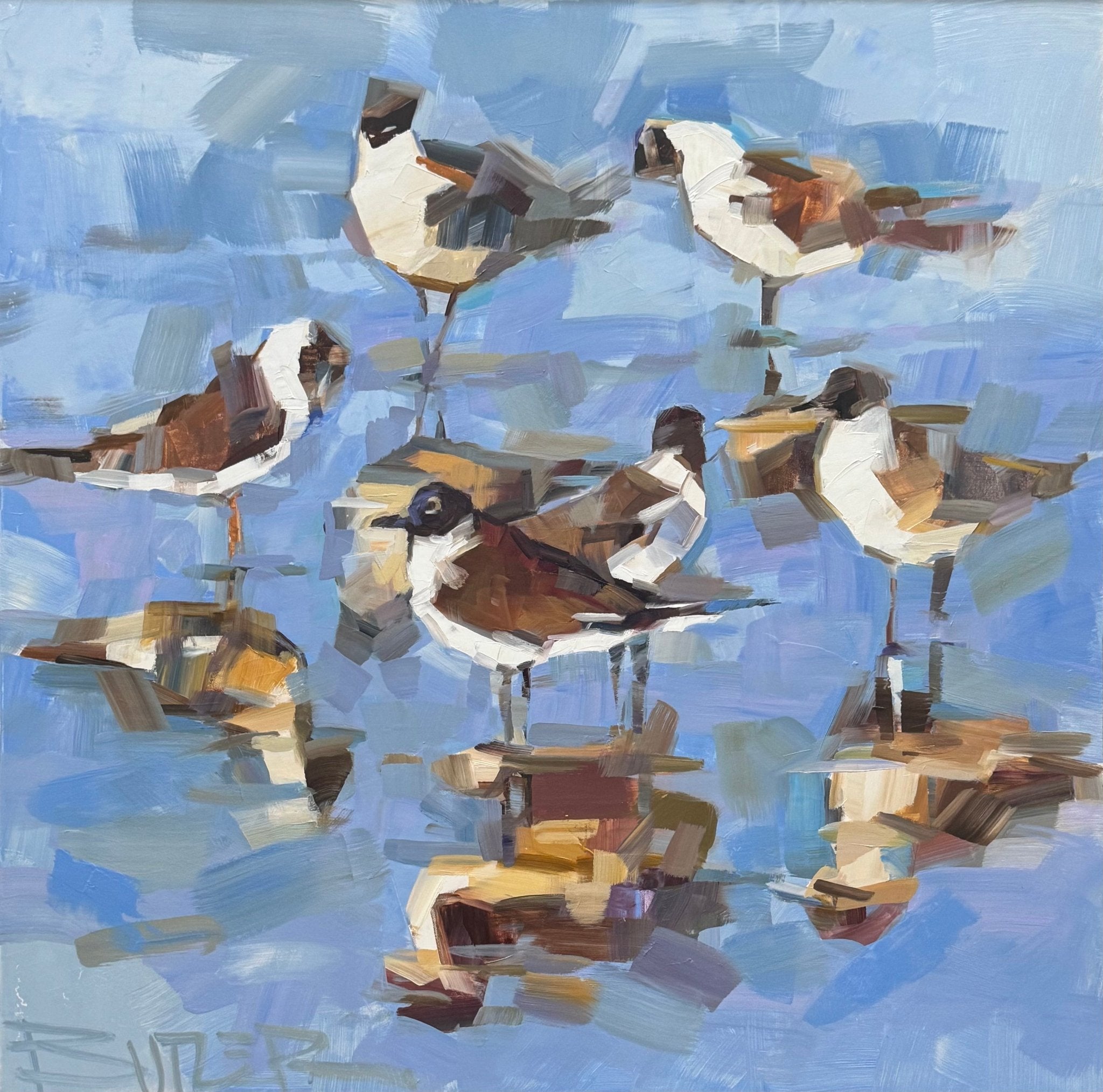 Low Tide Society by Curt Butler at LePrince Galleries