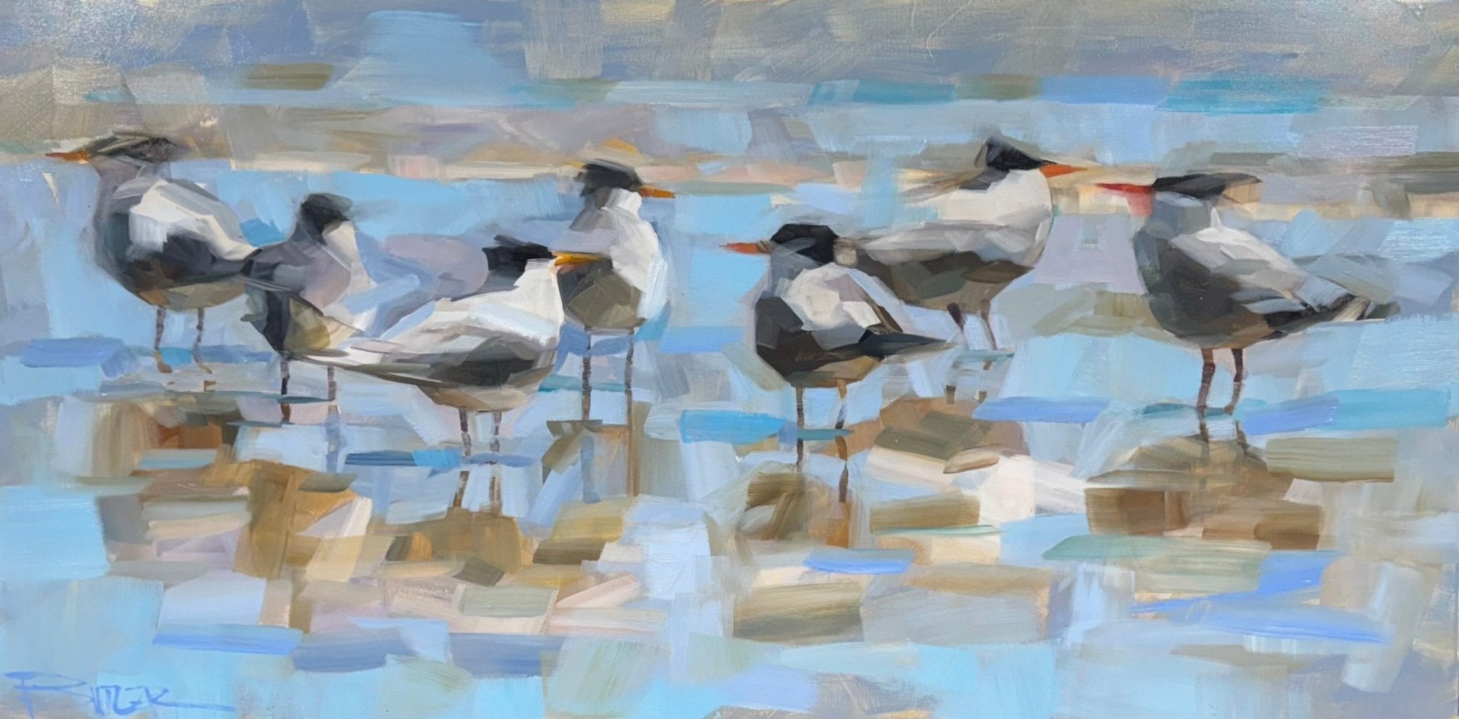 Morning Assembly by Curt Butler at LePrince Galleries