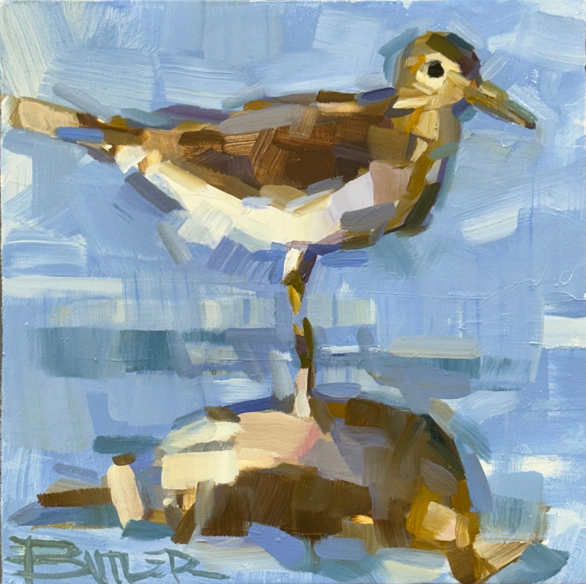 Artist Ralph Butler Oil Painting by artist Curt Butler - LePrince Charleston Art Galleries