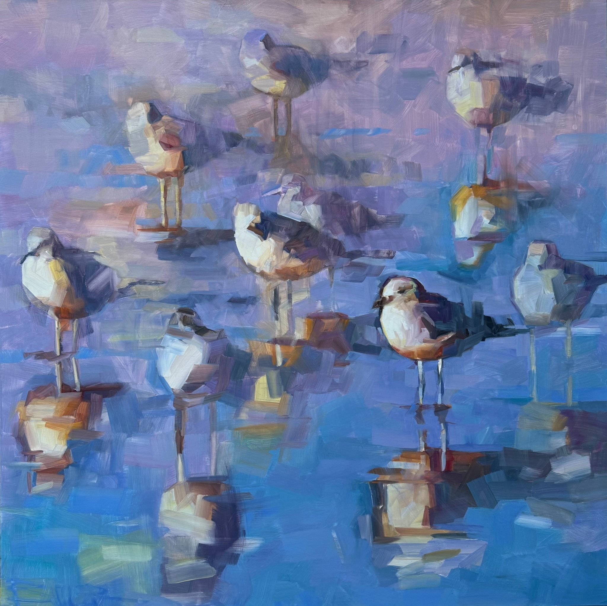 Reflections in Blue by Curt Butler at LePrince Galleries