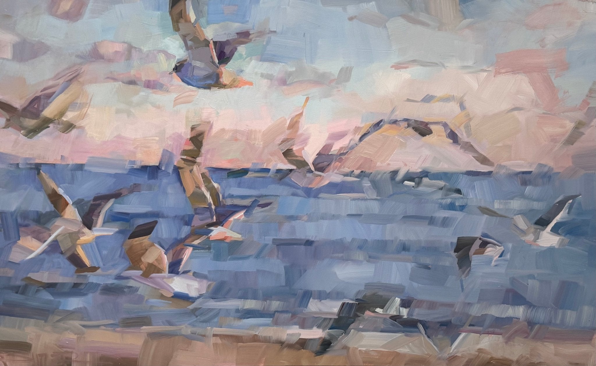 Rising Through the Blue by Curt Butler at LePrince Galleries