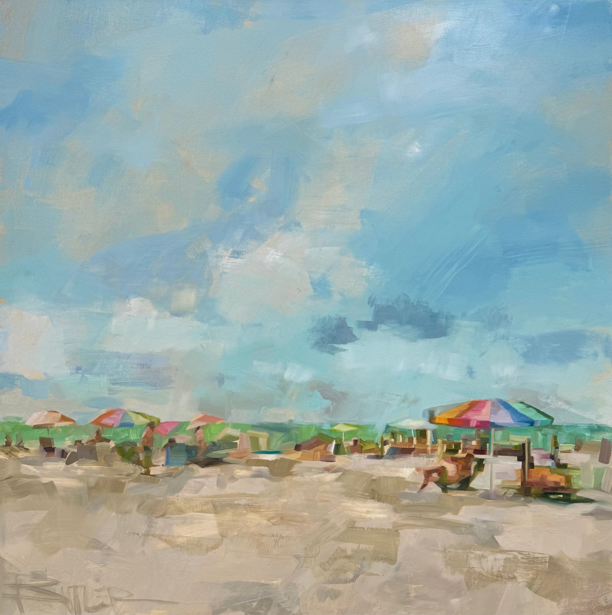 Salt and Sky by Curt Butler at LePrince Galleries