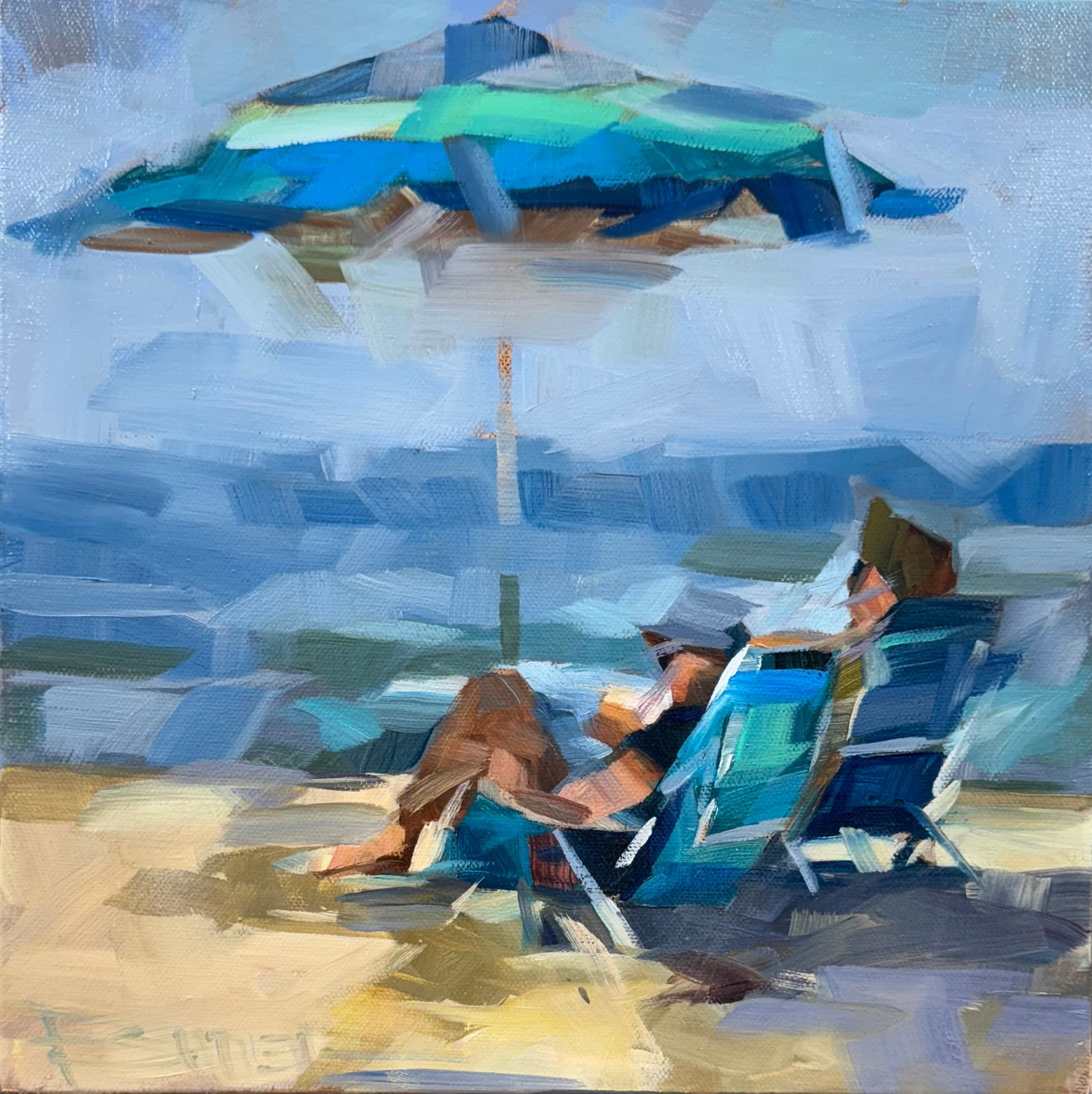 Shade of Blue by Curt Butler at LePrince Galleries