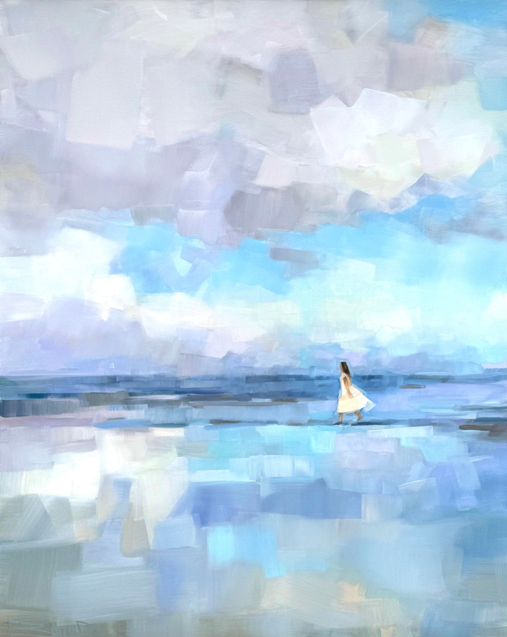 She Walks the Quiet Horizon by Curt Butler at LePrince Galleries