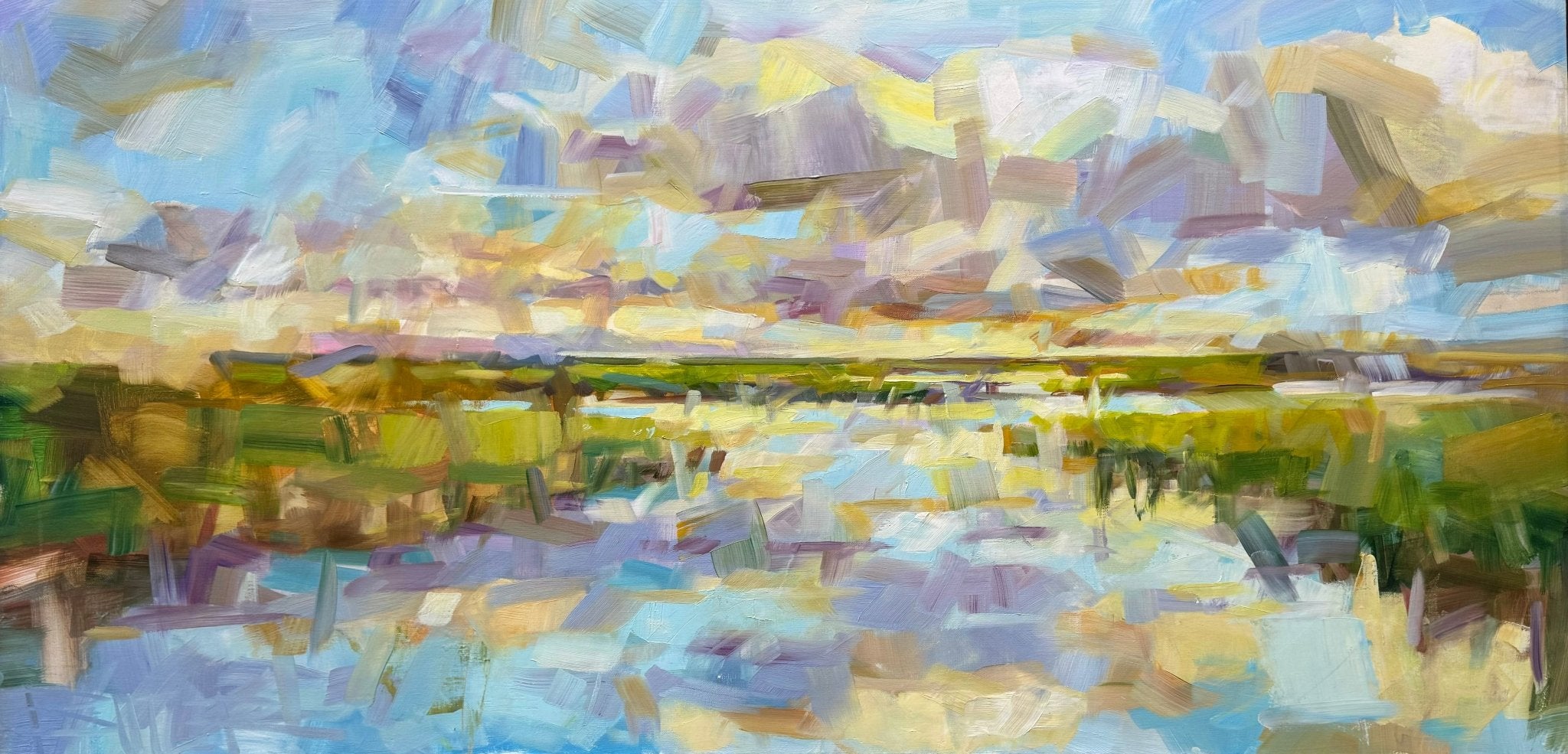 Sky Meets the Marsh by Curt Butler at LePrince Galleries