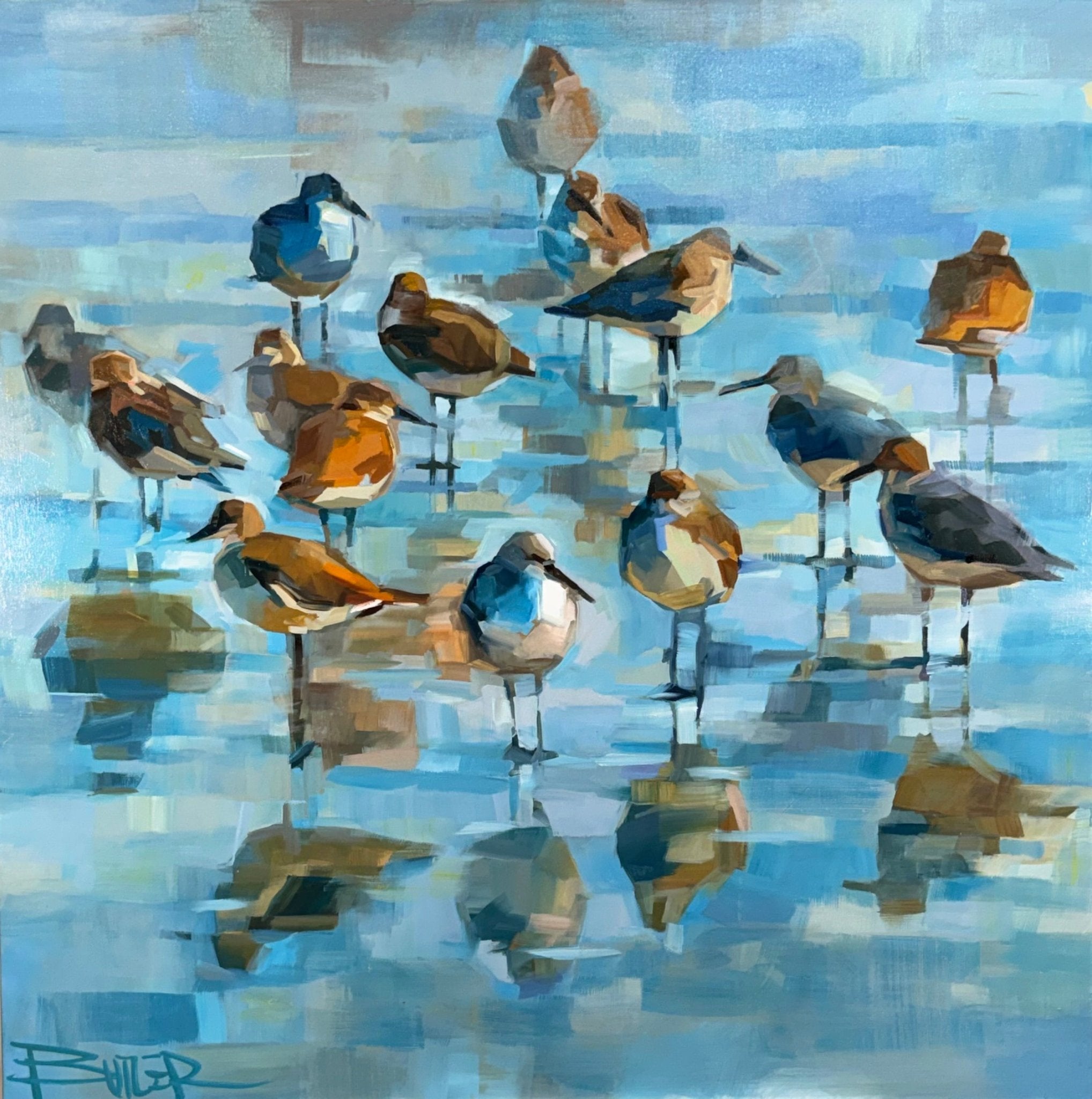 The Company We Keep by Curt Butler at LePrince Galleries