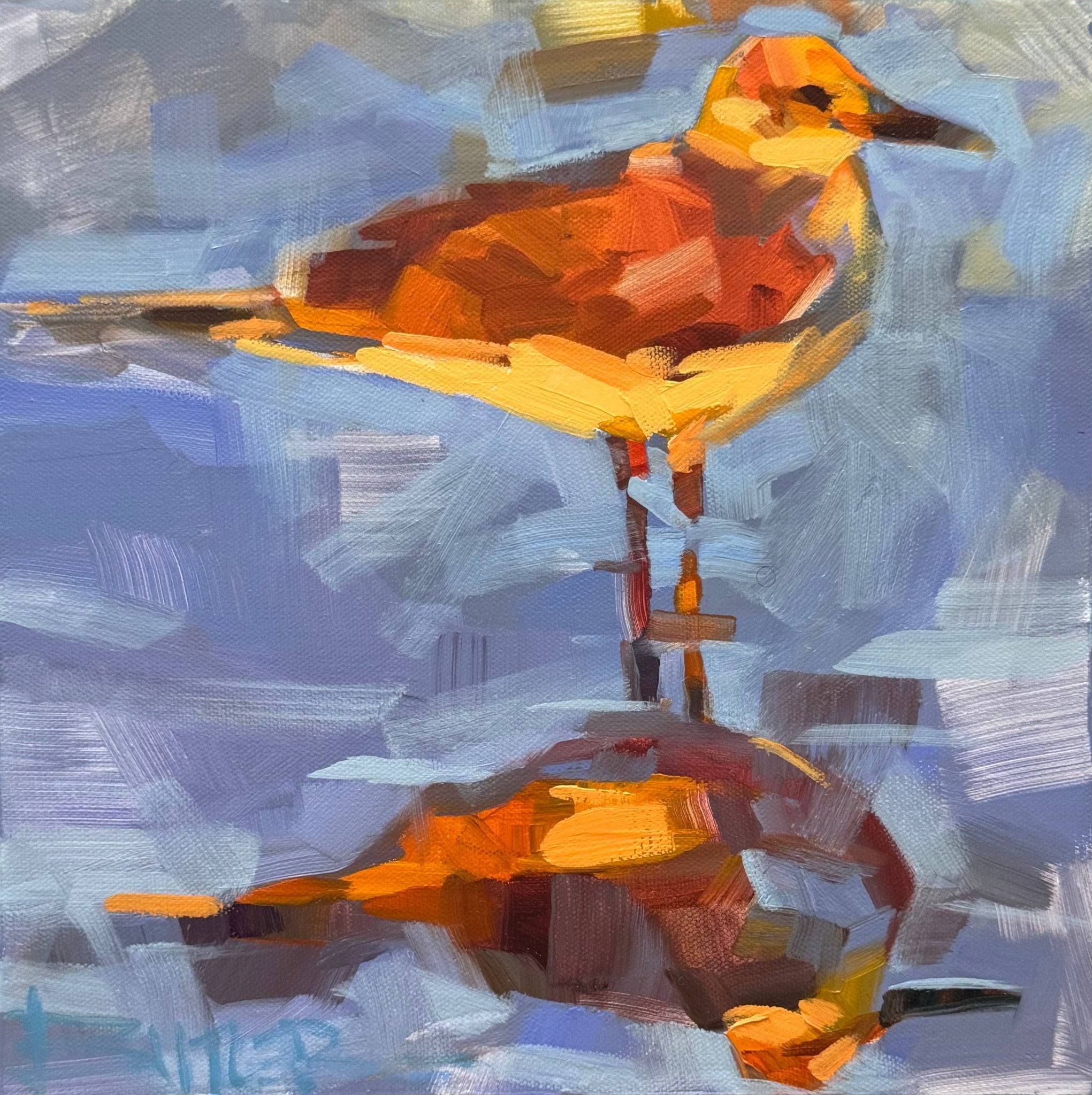 The Sandpiper by Curt Butler at LePrince Galleries