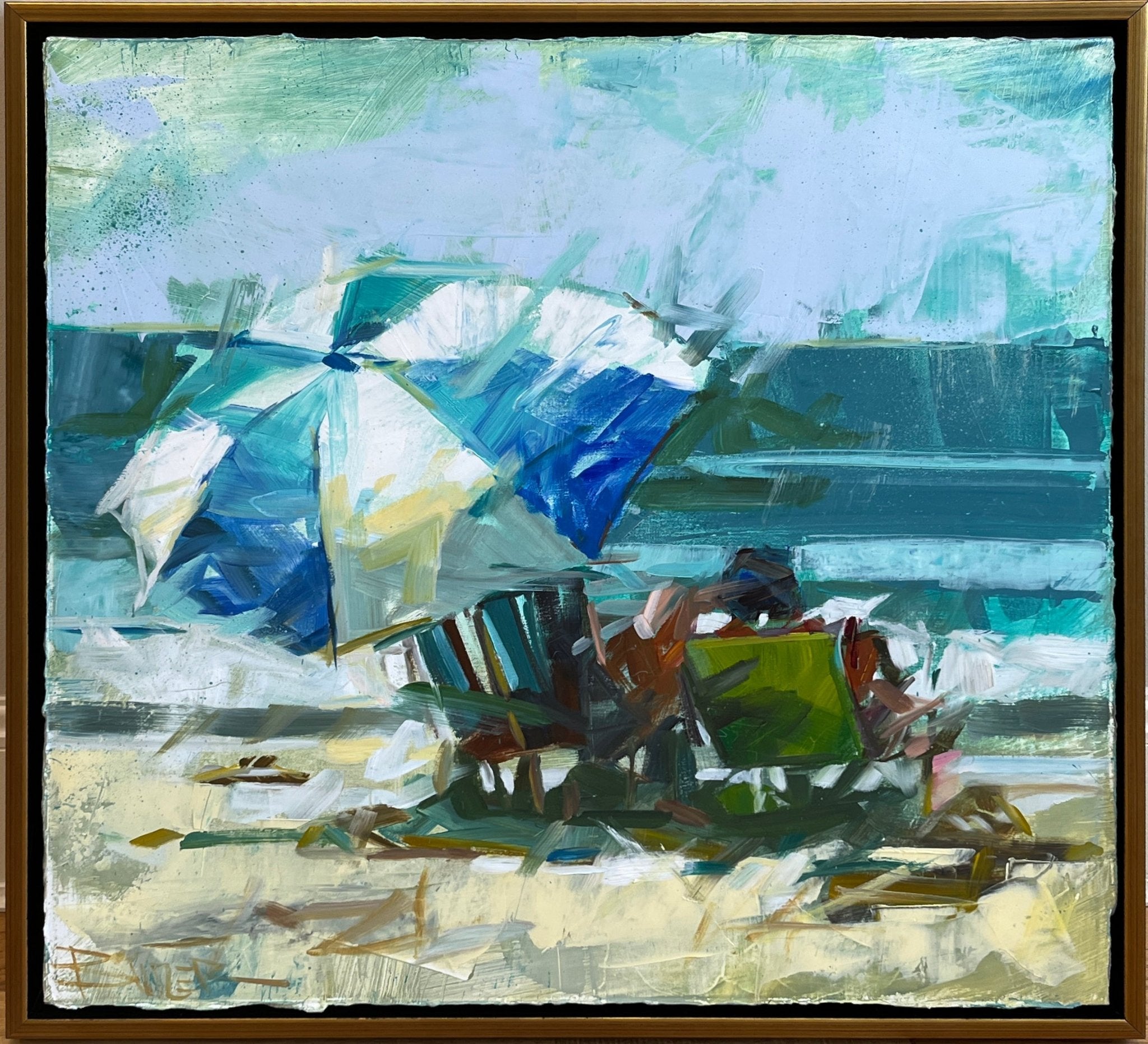 Umbrella Companions by Curt Butler at LePrince Galleries