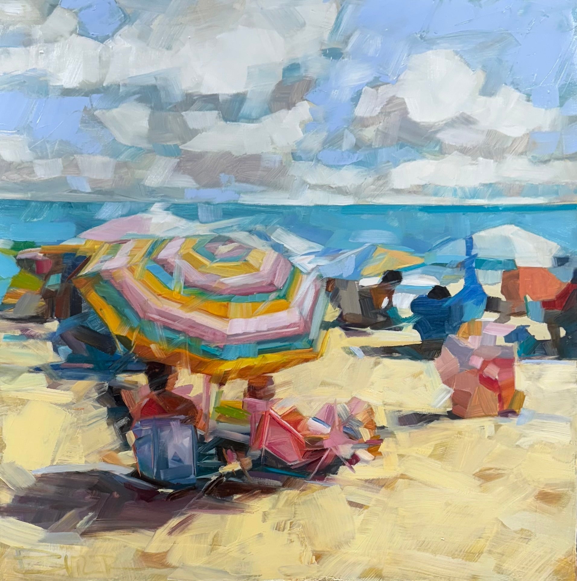 Under the Stripes by Curt Butler at LePrince Galleries