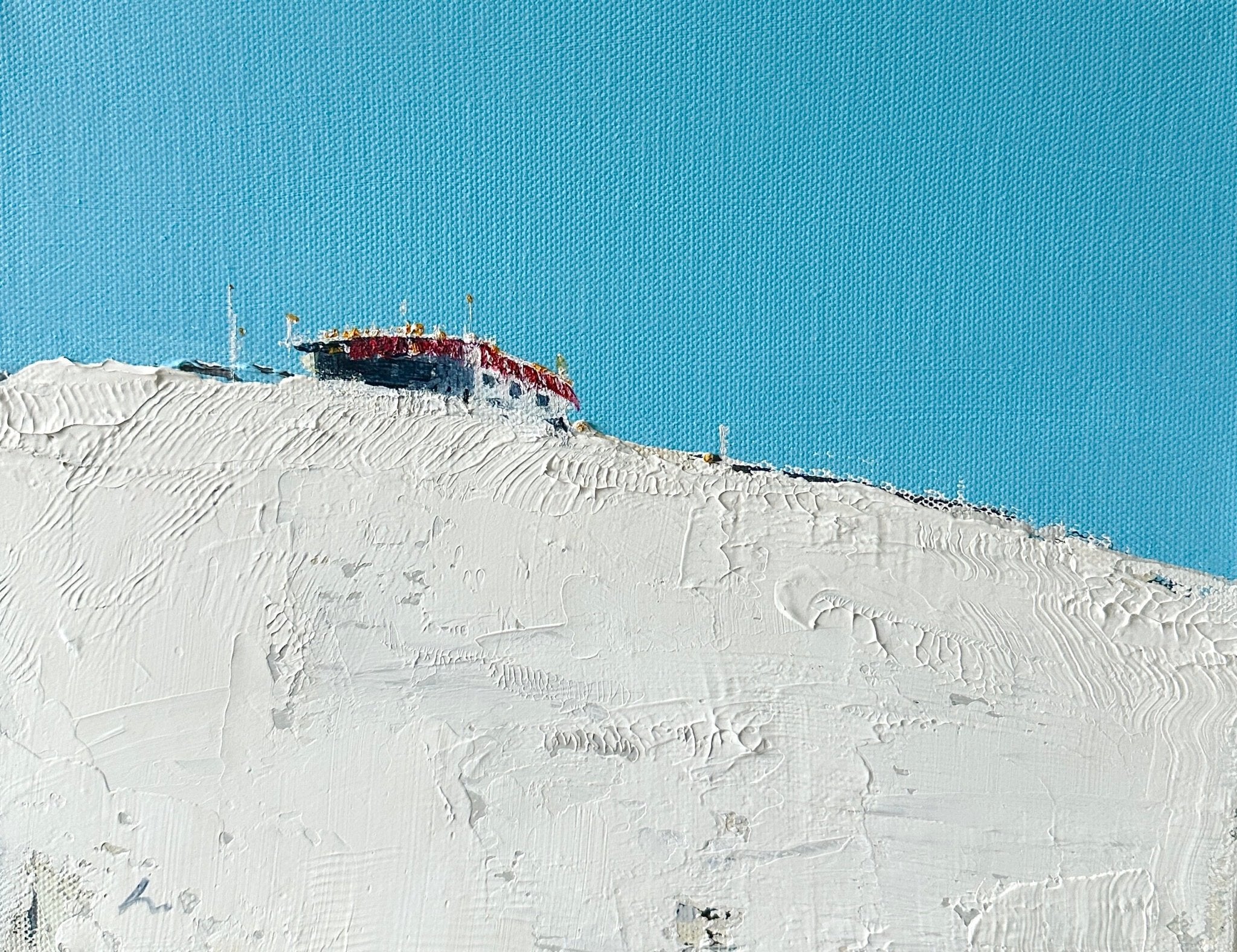 Beach Shacks by Deborah Hill at LePrince Galleries