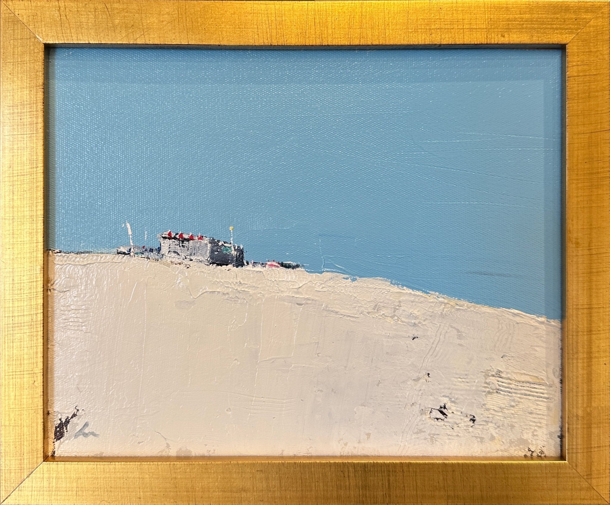 Beach Shacks IV by Deborah Hill at LePrince Galleries