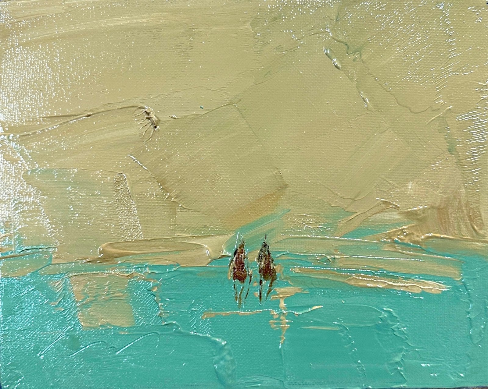 First Horse V by Deborah Hill at LePrince Galleries