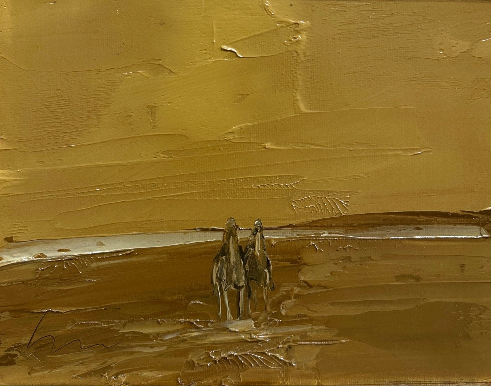 First Horse VII by Deborah Hill at LePrince Galleries