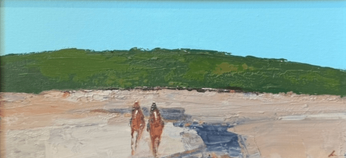 Loosing the Mamba Series XV by Deborah Hill at LePrince Galleries