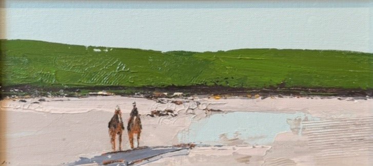 Loosing the Mamba Series XVll by Deborah Hill at LePrince Galleries