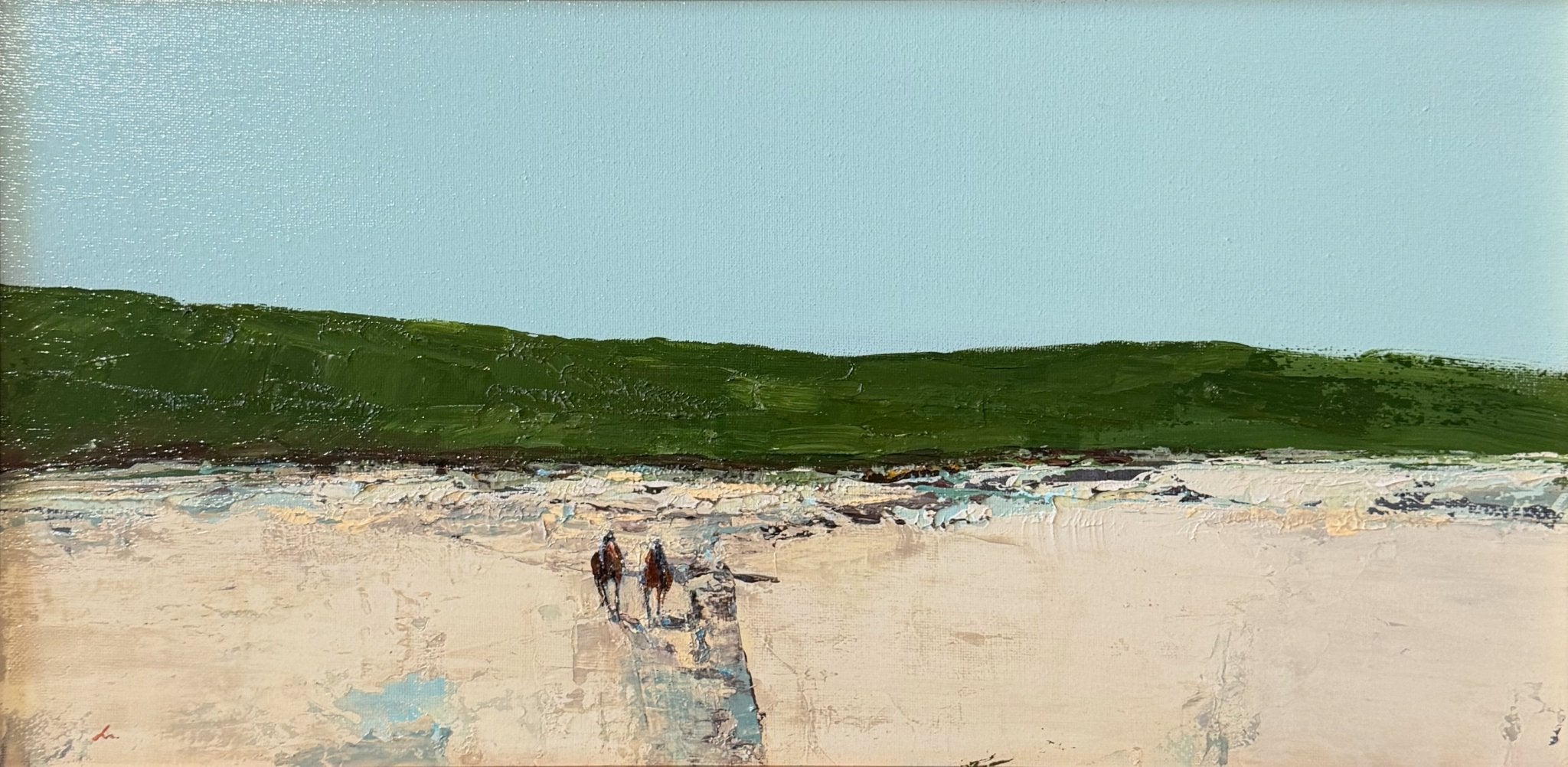 The Horse in the Landscape Series by Deborah Hill at LePrince Galleries