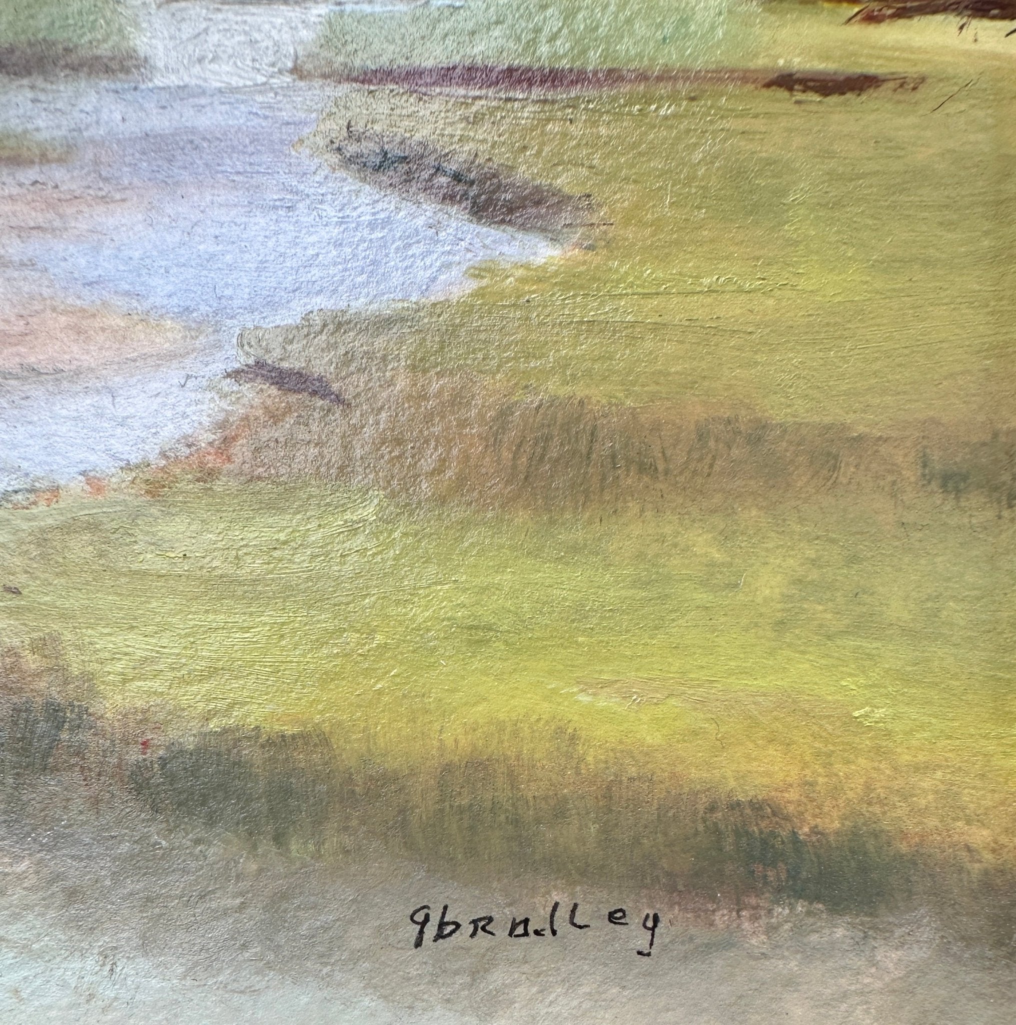 Gentle Marsh by Gary Bradley at LePrince Galleries