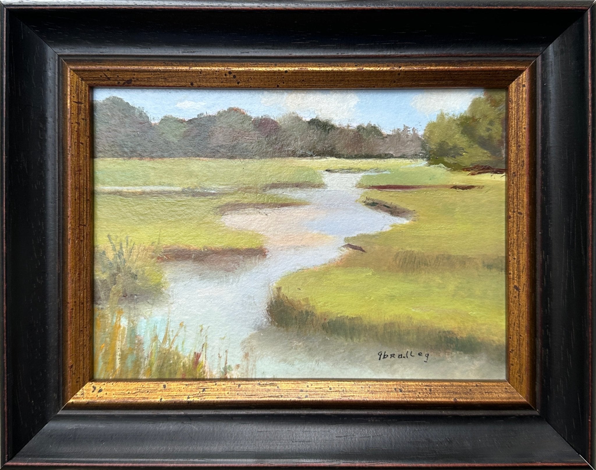 Gentle Marsh by Gary Bradley at LePrince Galleries