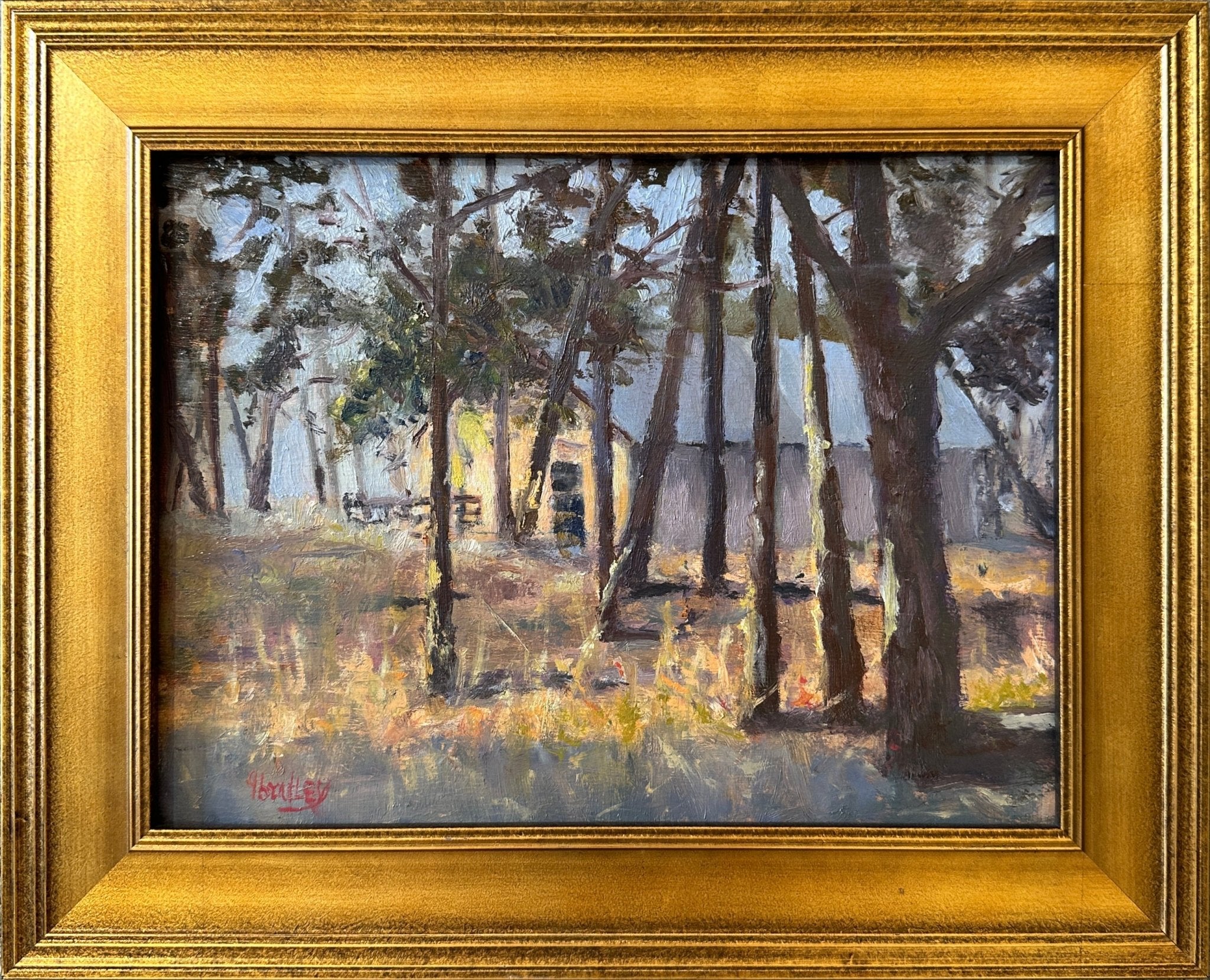 Light in the Pines by Gary Bradley at LePrince Galleries