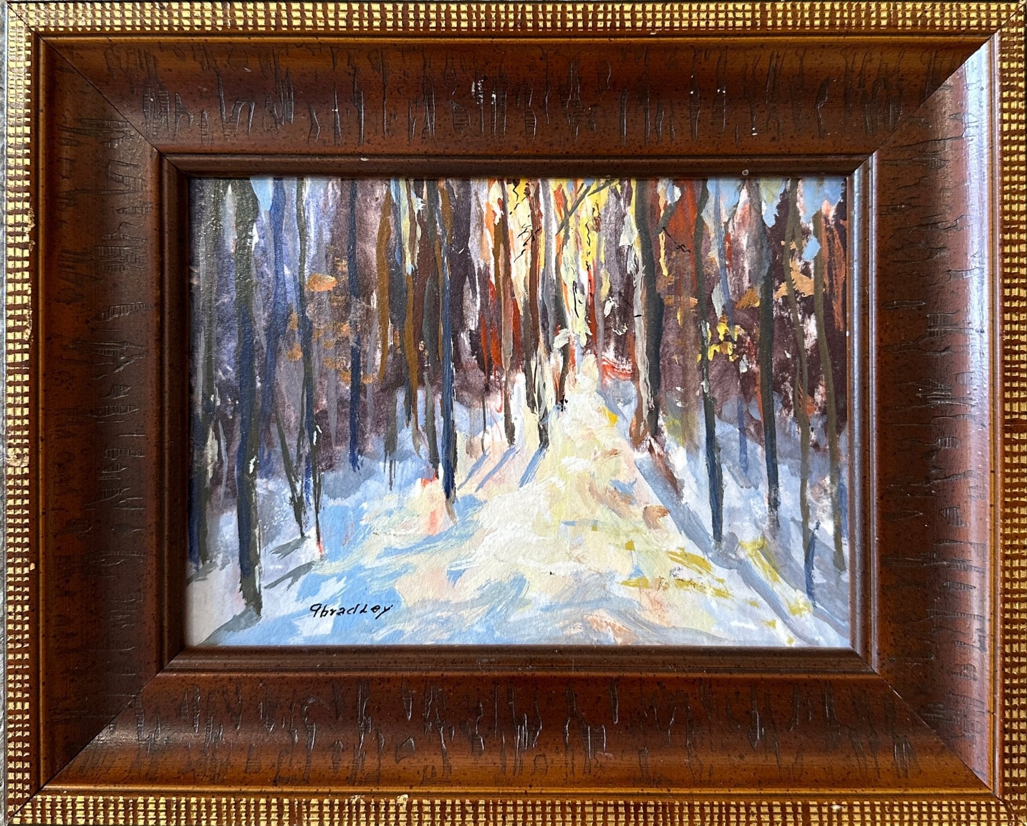Light in the Woods by Gary Bradley at LePrince Galleries