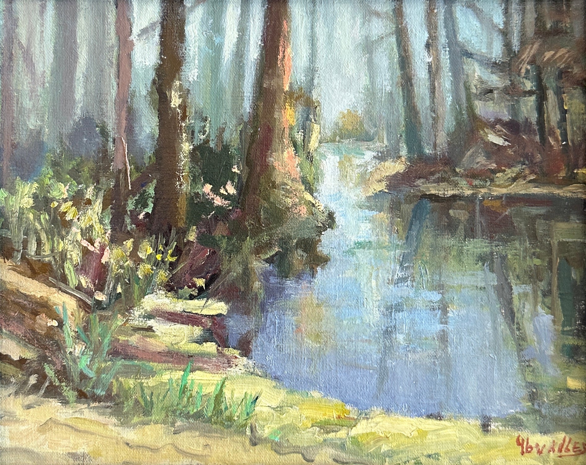 Magnolia Swamp by Gary Bradley at LePrince Galleries