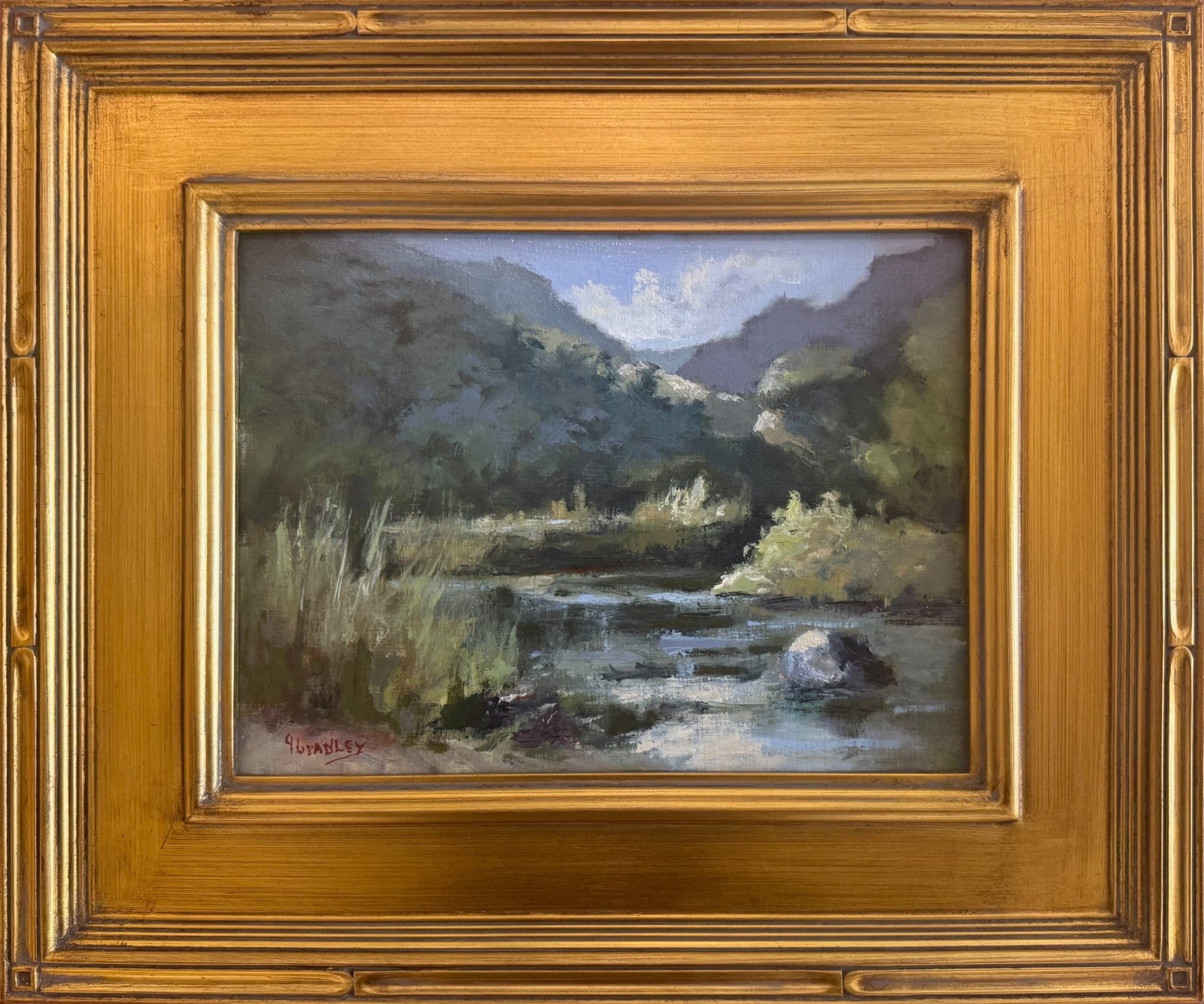 Rio Grande Gorge by Gary Bradley at LePrince Galleries