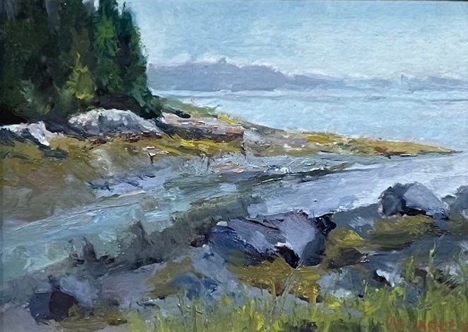 Schoodic Bay by Gary Bradley at LePrince Galleries