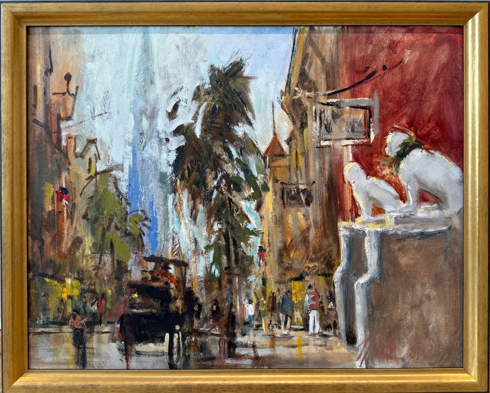 Broad Street, Charleston by George Pate at LePrince Galleries