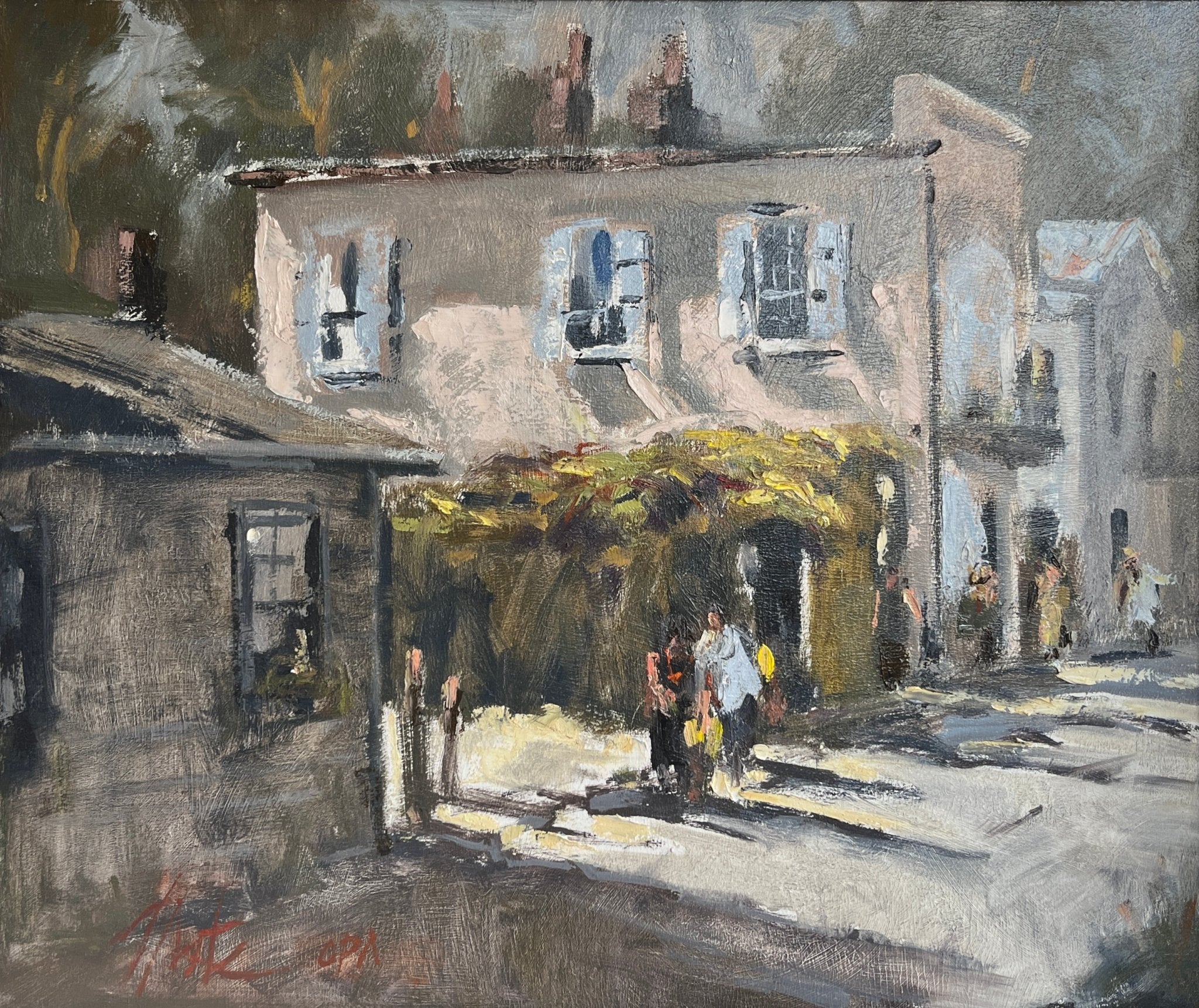 Charleston Streets by George Pate at LePrince Galleries