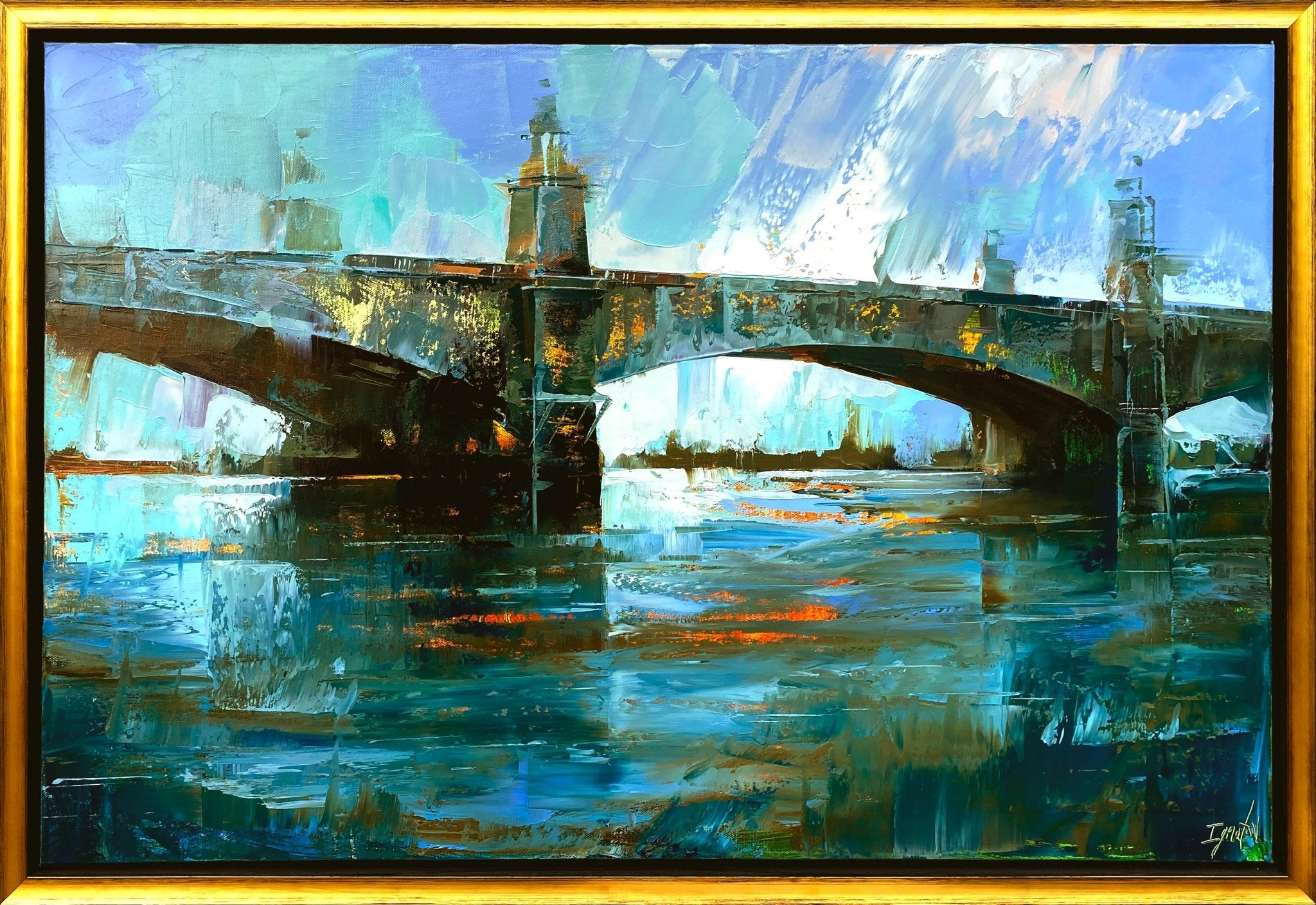 Ashley River Bridge by Ignat Ignatov at LePrince Galleries