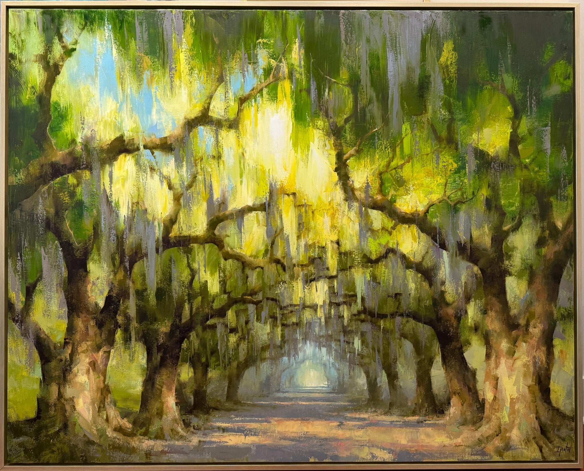 Avenue Of Whispering Green by Ignat Ignatov at LePrince Galleries