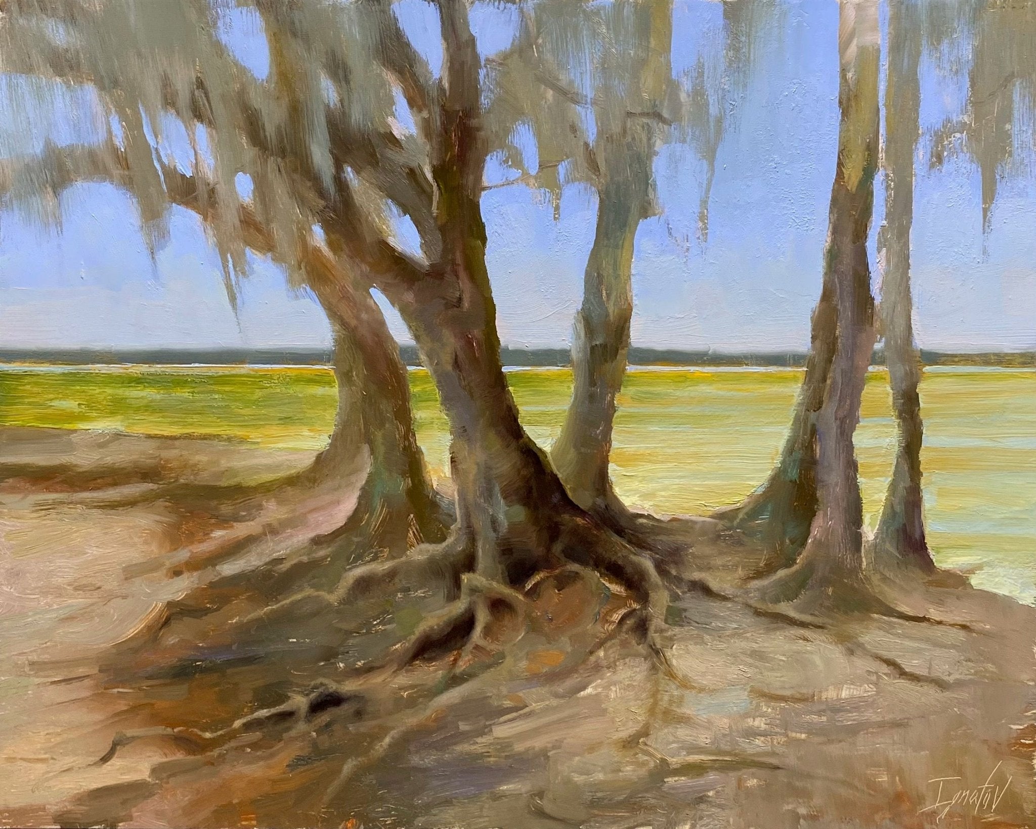 Beach Trees by Ignat Ignatov at LePrince Galleries