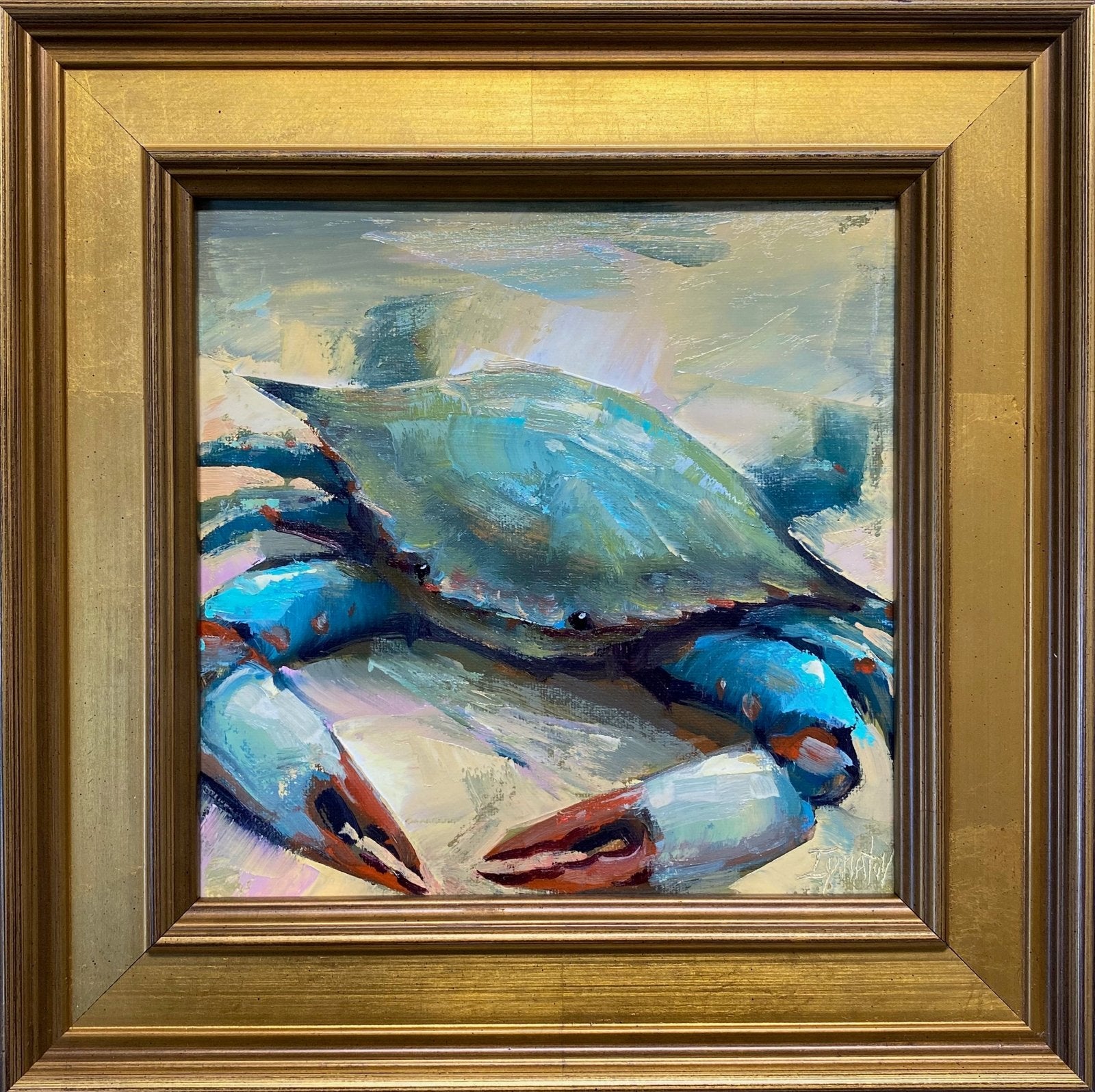 Blue Crab by Ignat Ignatov at LePrince Galleries