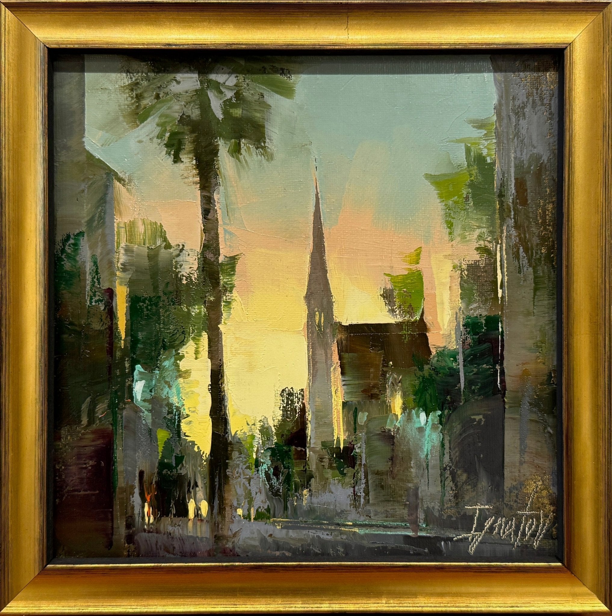 Broad Street Sunrise by Ignat Ignatov at LePrince Galleries
