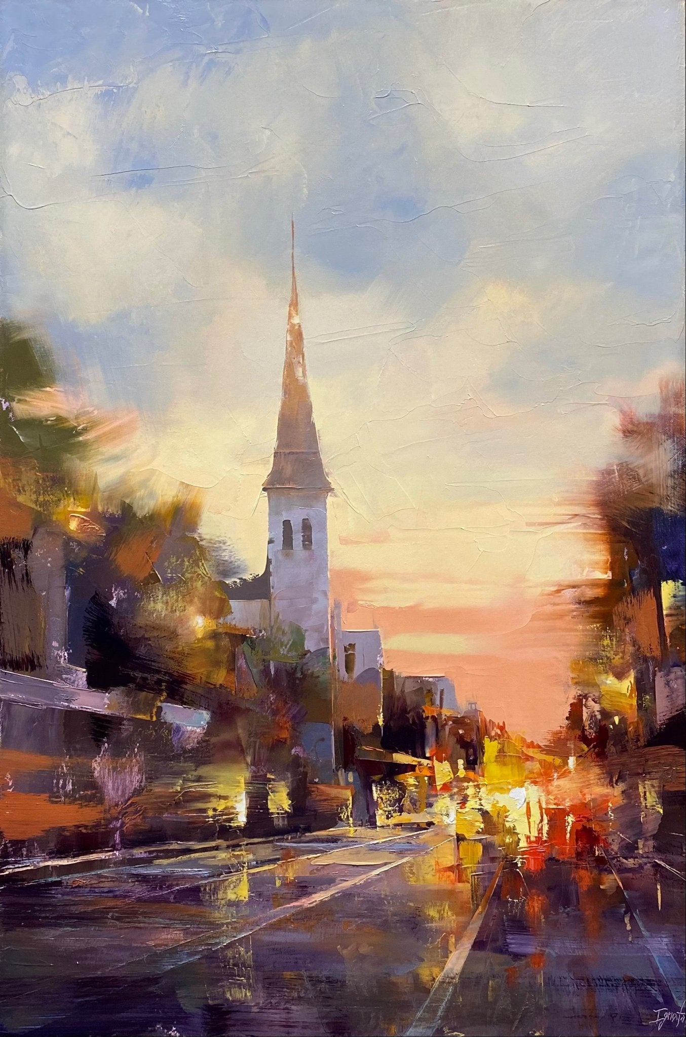 Calhoun Sunset by Ignat Ignatov at LePrince Galleries