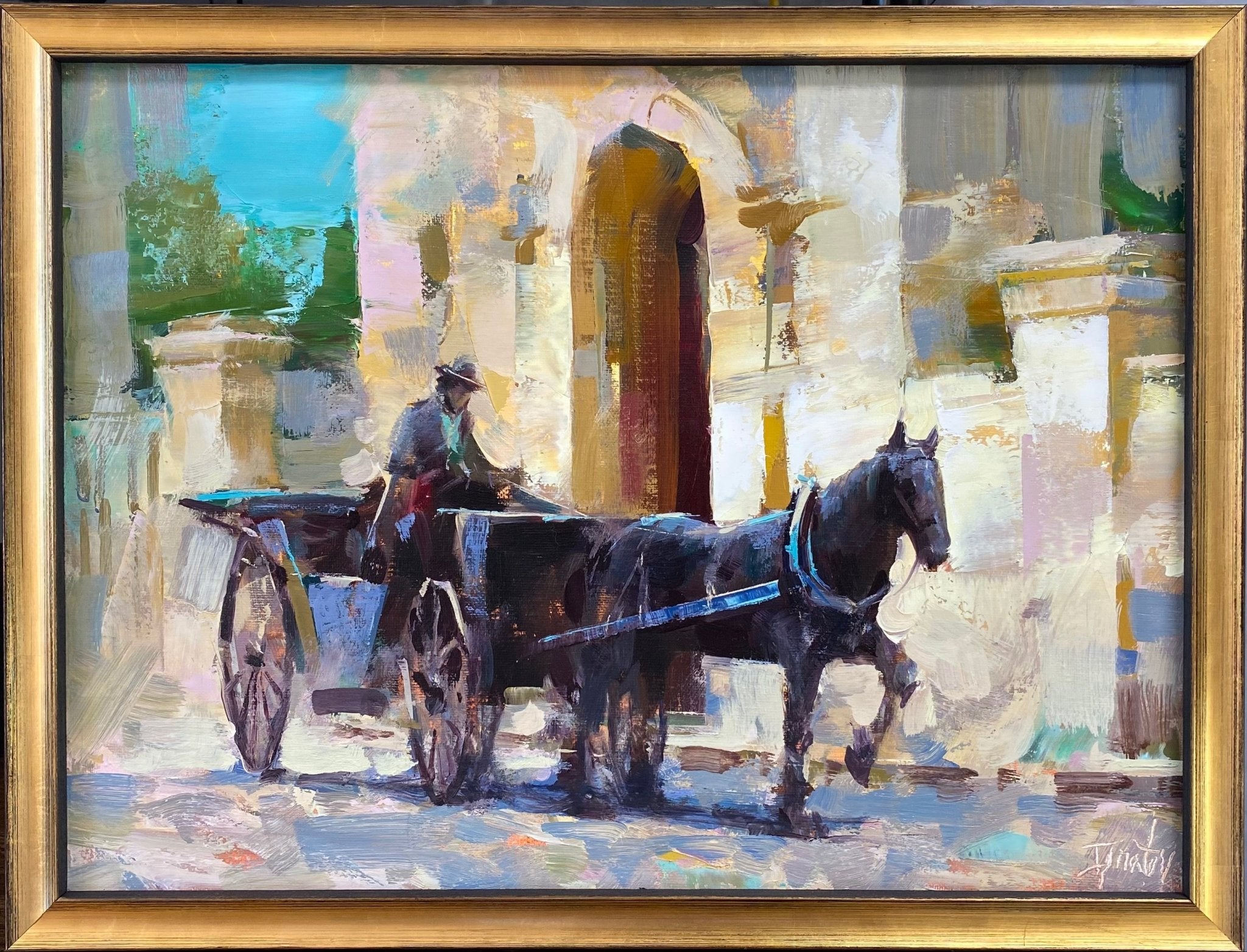 Carriage Through History by Ignat Ignatov at LePrince Galleries