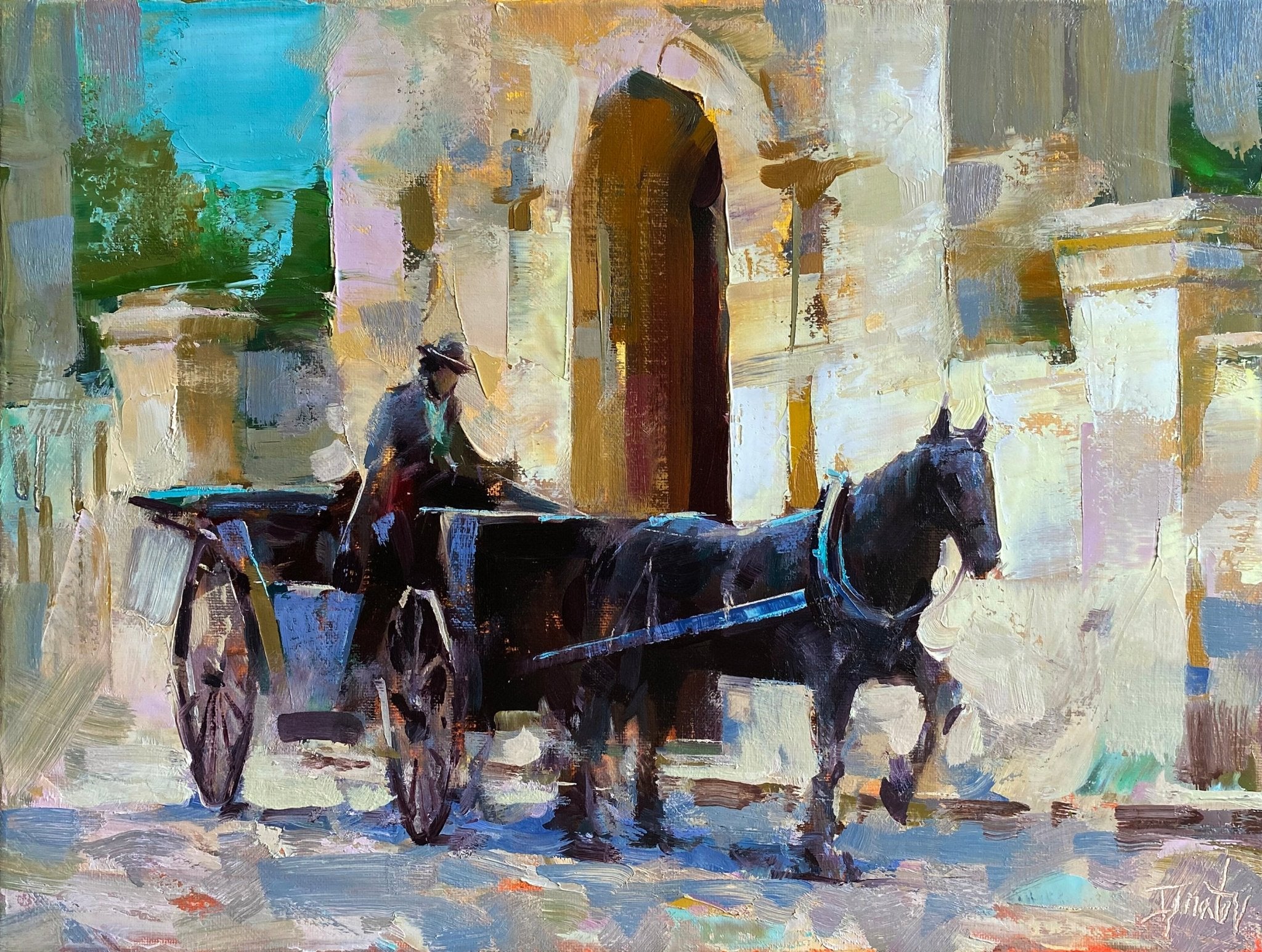 Carriage Through History by Ignat Ignatov at LePrince Galleries