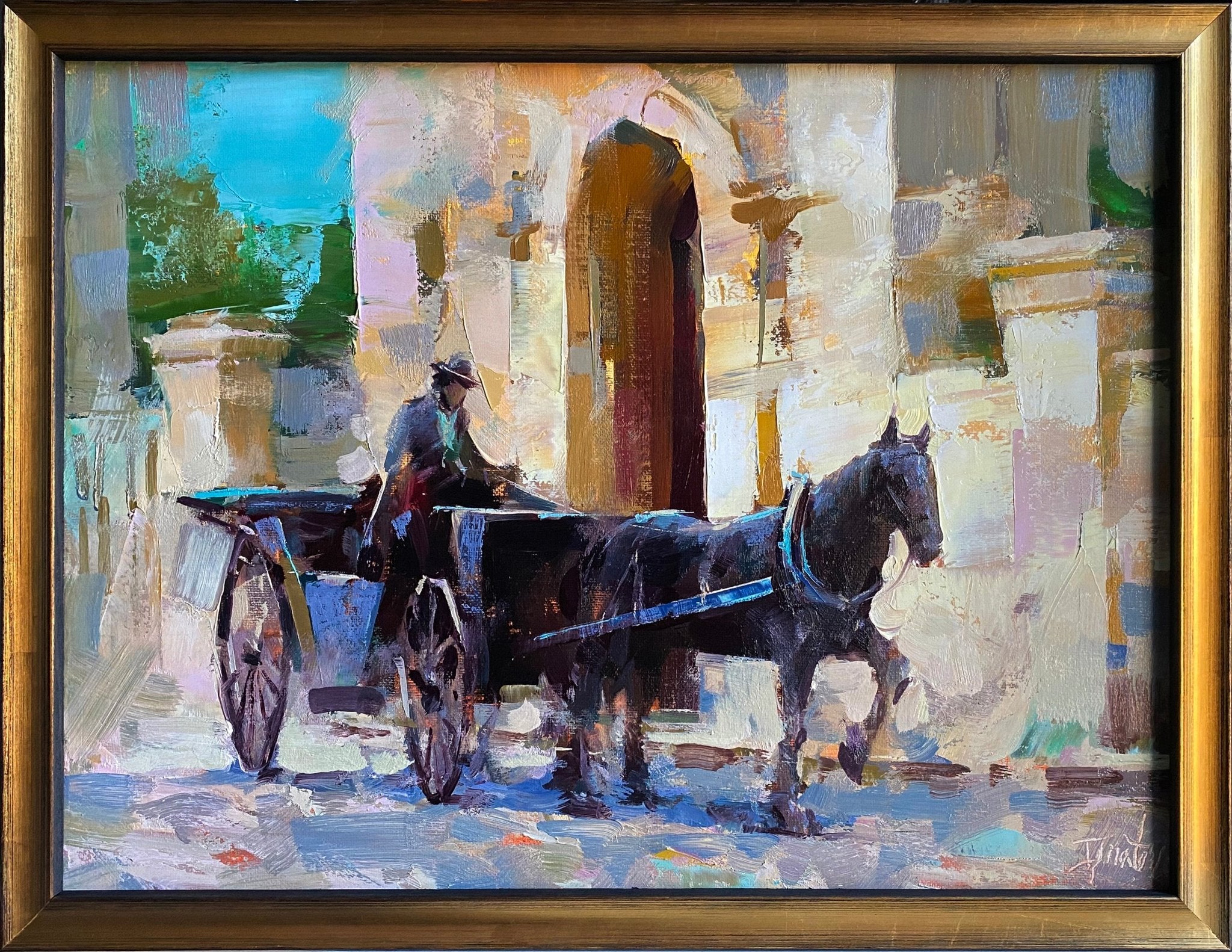 Carriage Through History by Ignat Ignatov at LePrince Galleries